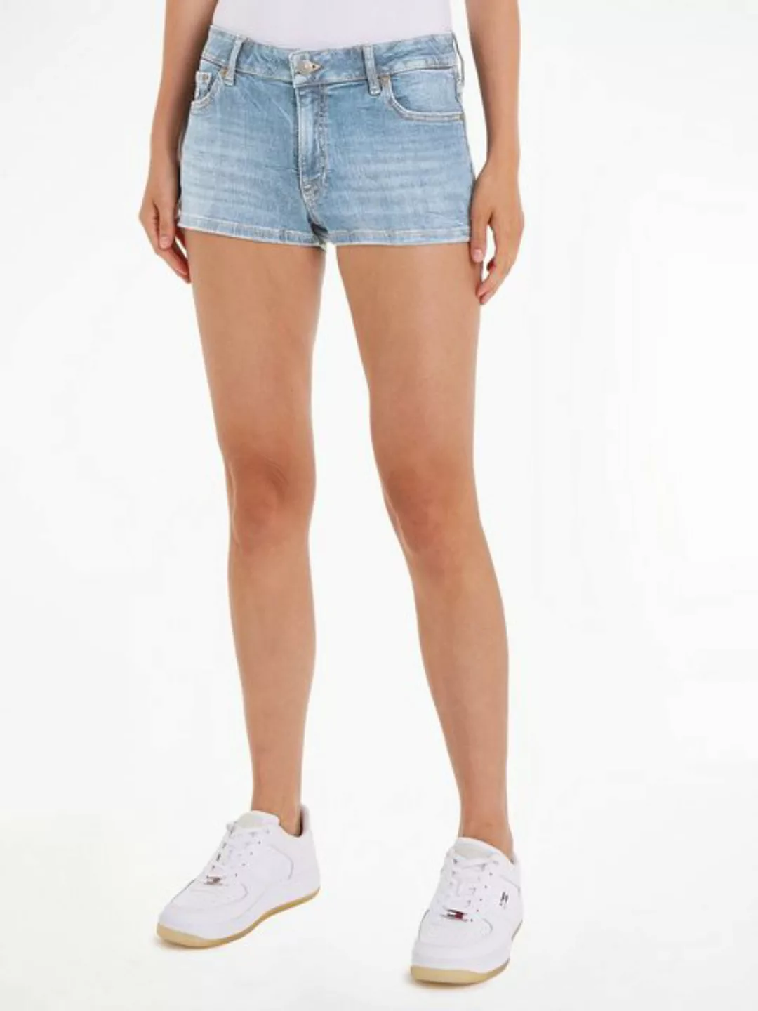 Tommy Jeans Shorts "HOT PANT BH0014", mit leicht ausgefranstem Saum günstig online kaufen