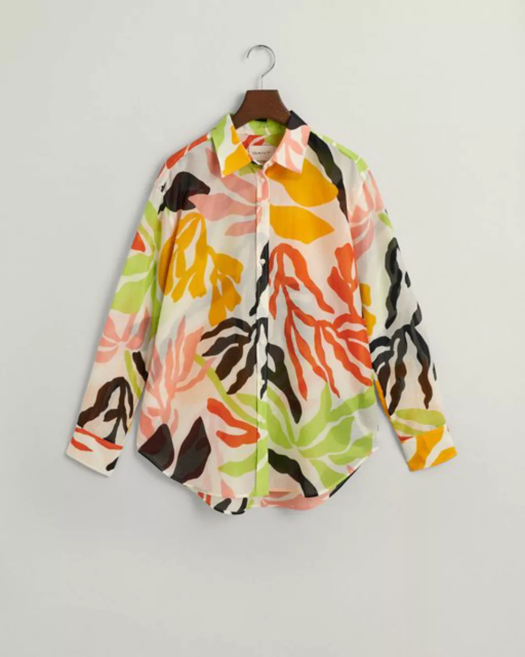 Gant T-Shirt REL PALM PRINT COT SILK SHIRT günstig online kaufen