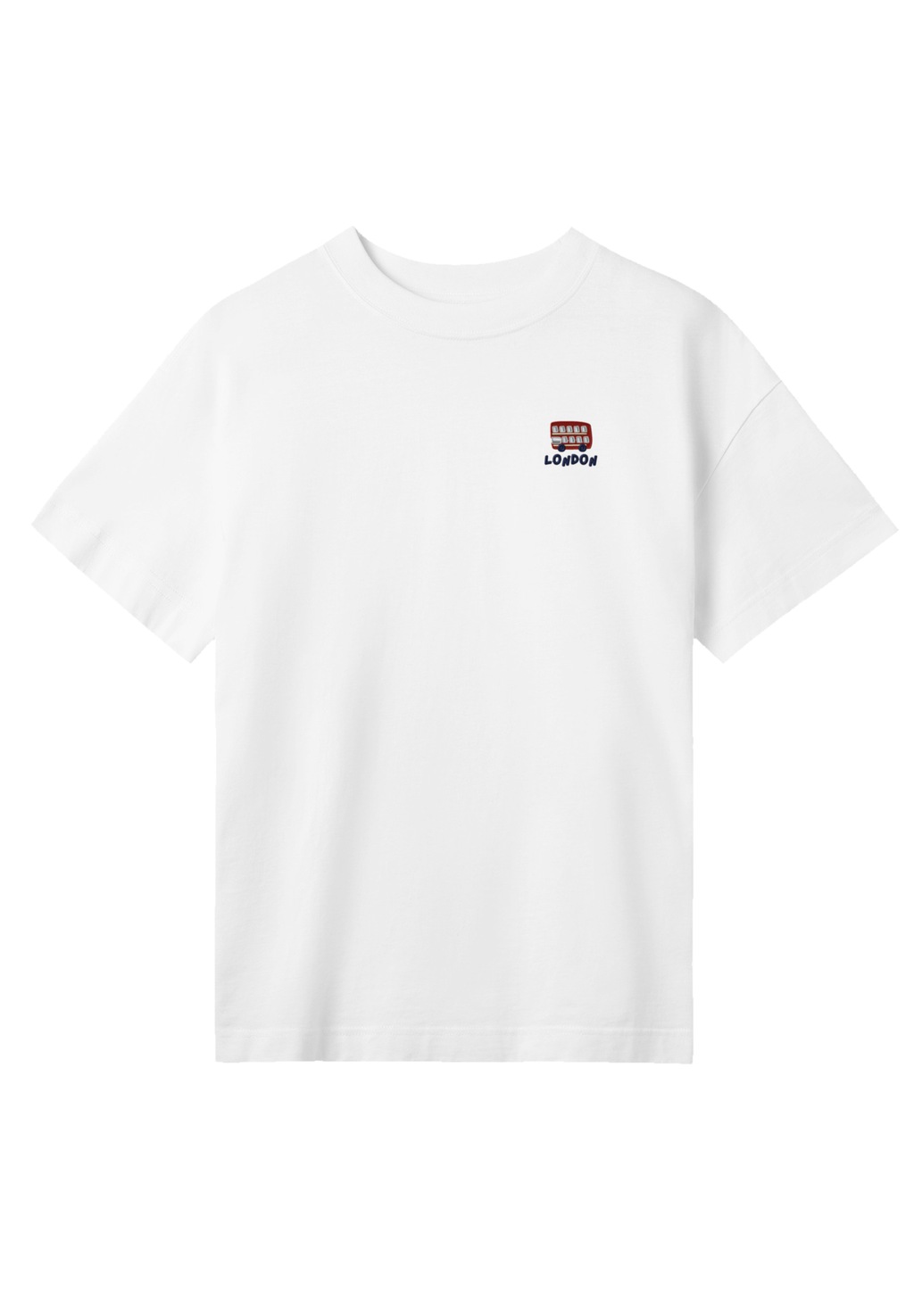F4NT4STIC T-Shirt "London Red Bus Bestickt", Premium Qualität günstig online kaufen