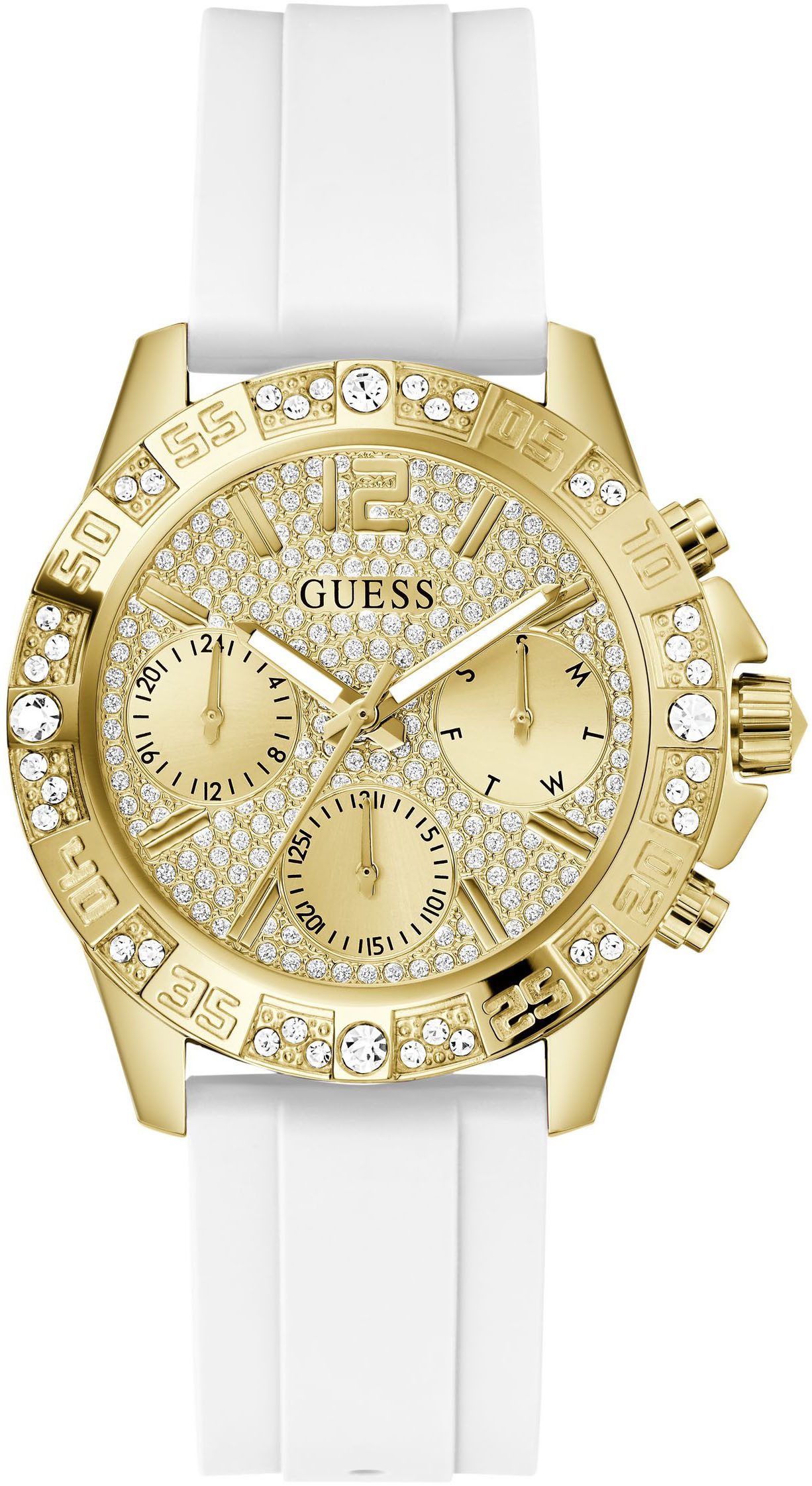 Guess Multifunktionsuhr MAJESTY GW0772L3, Quarzuhr, Armbanduhr, günstig online kaufen
