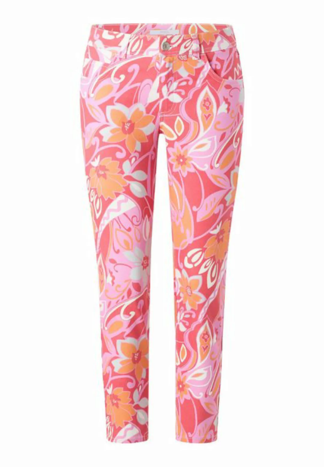 ANGELS 7/8-Hose Hose Ornella mit Blumen-Print günstig online kaufen