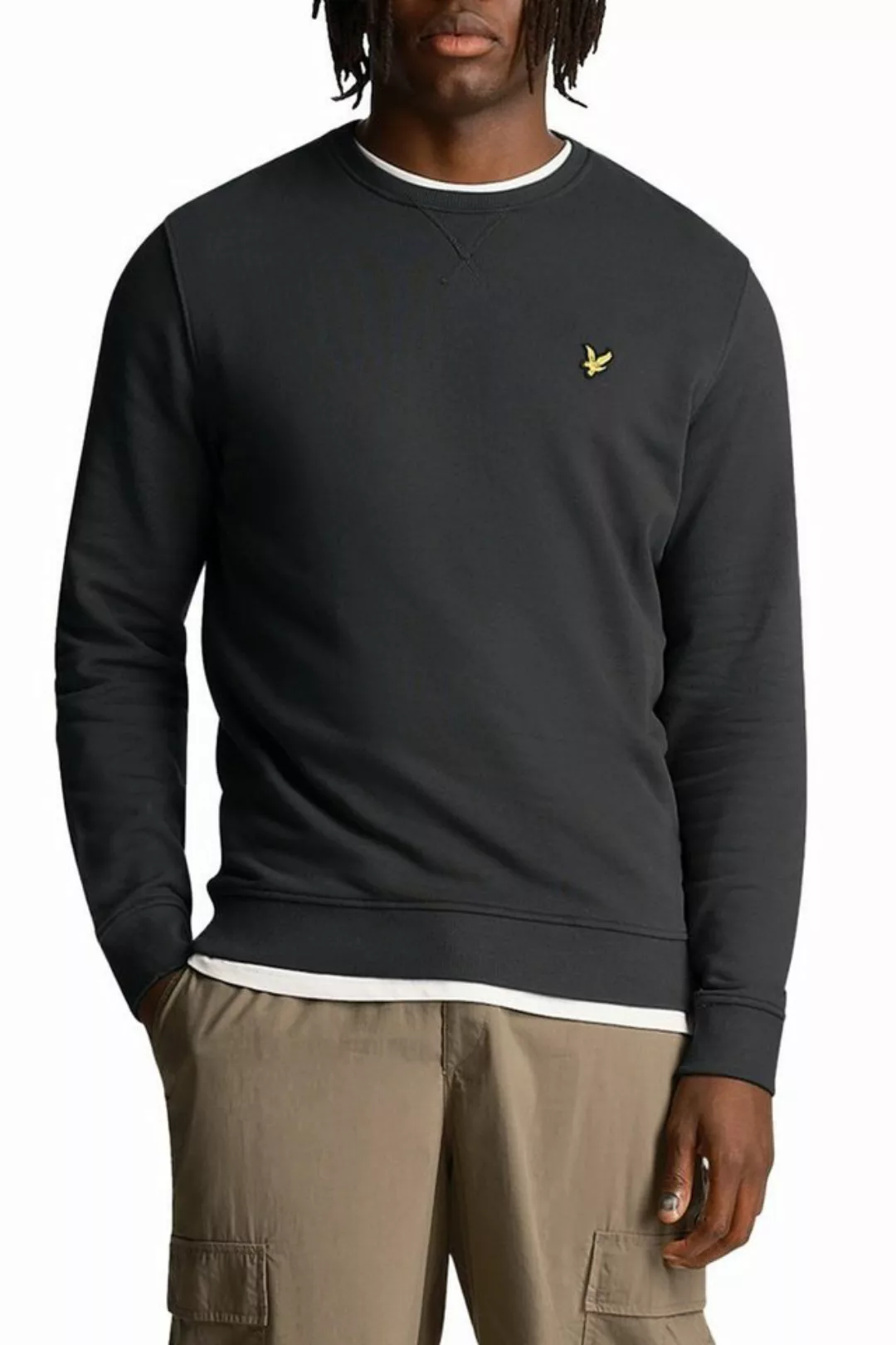 Lyle & Scott Sweatshirt Ohne Kapuze Aus 100% Baumwolle günstig online kaufen