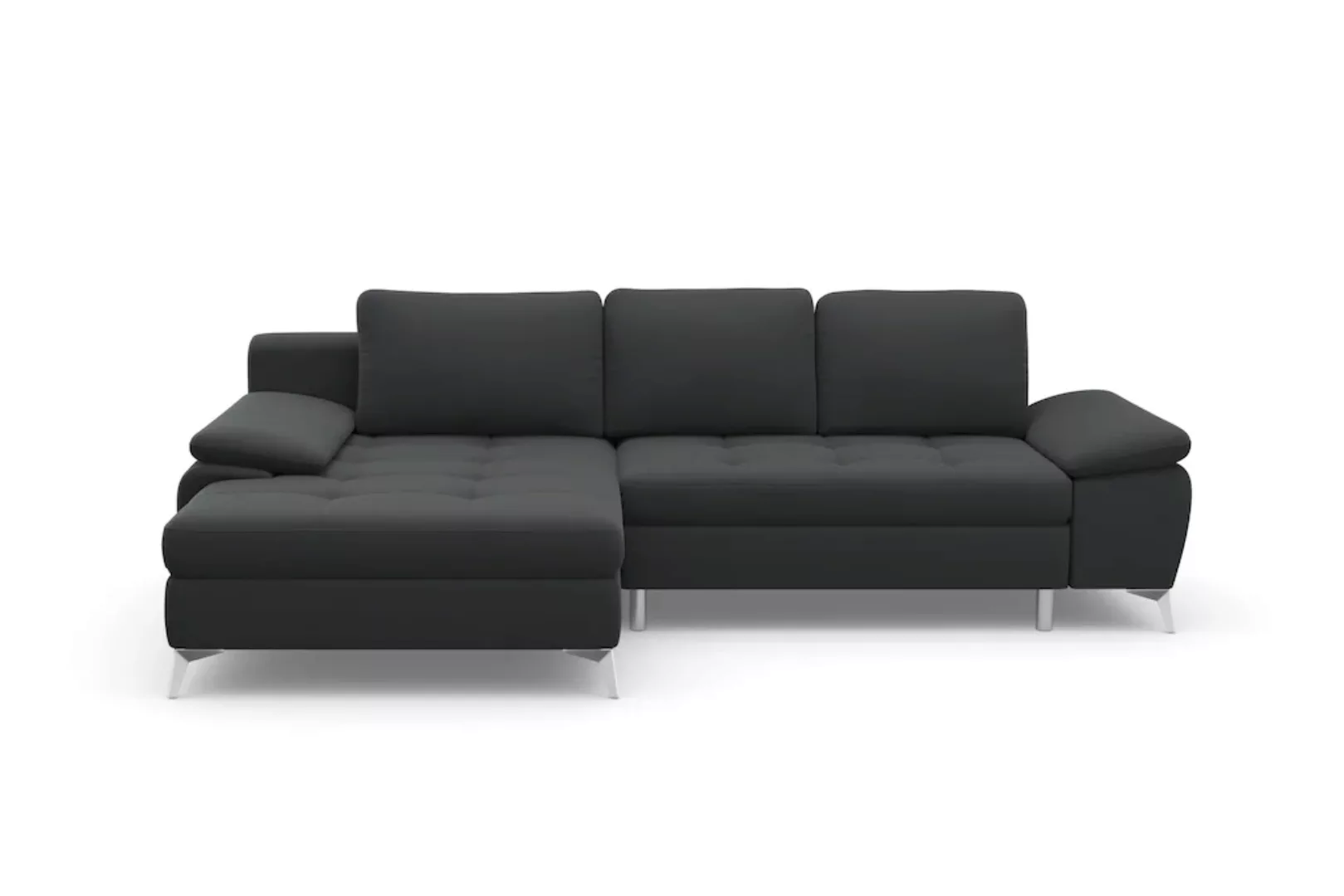 sit&more Ecksofa »Latigo L-Form«, mit Recamiere, wahlweise mit Bettfunktion günstig online kaufen