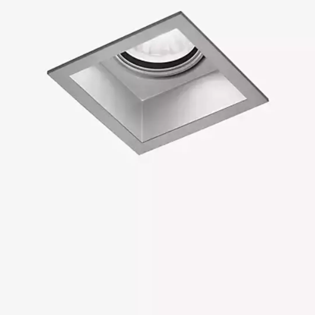 Wever & Ducré Plano 1.0 Einbaustrahler LED, silber - 2.700 K günstig online kaufen