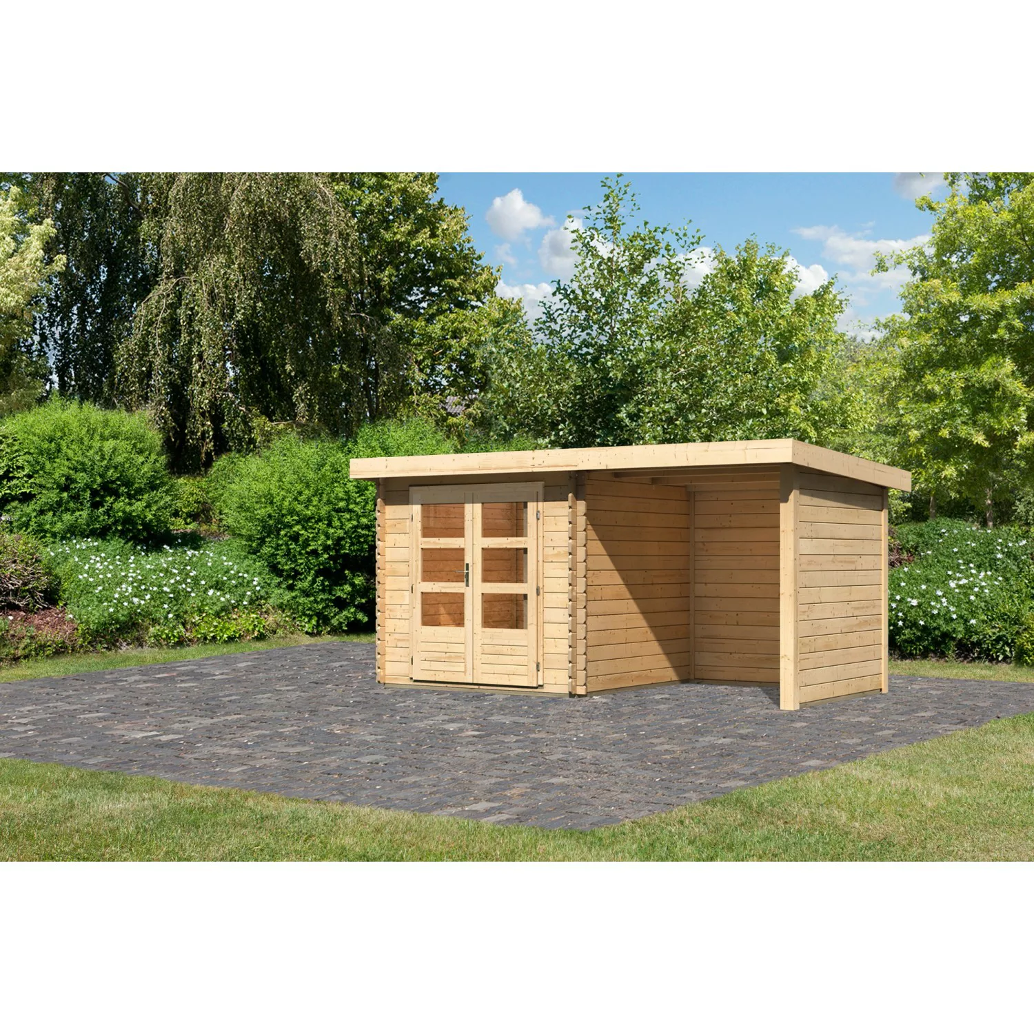 Karibu Gartenhaus "Bastrup 2", (Set) günstig online kaufen