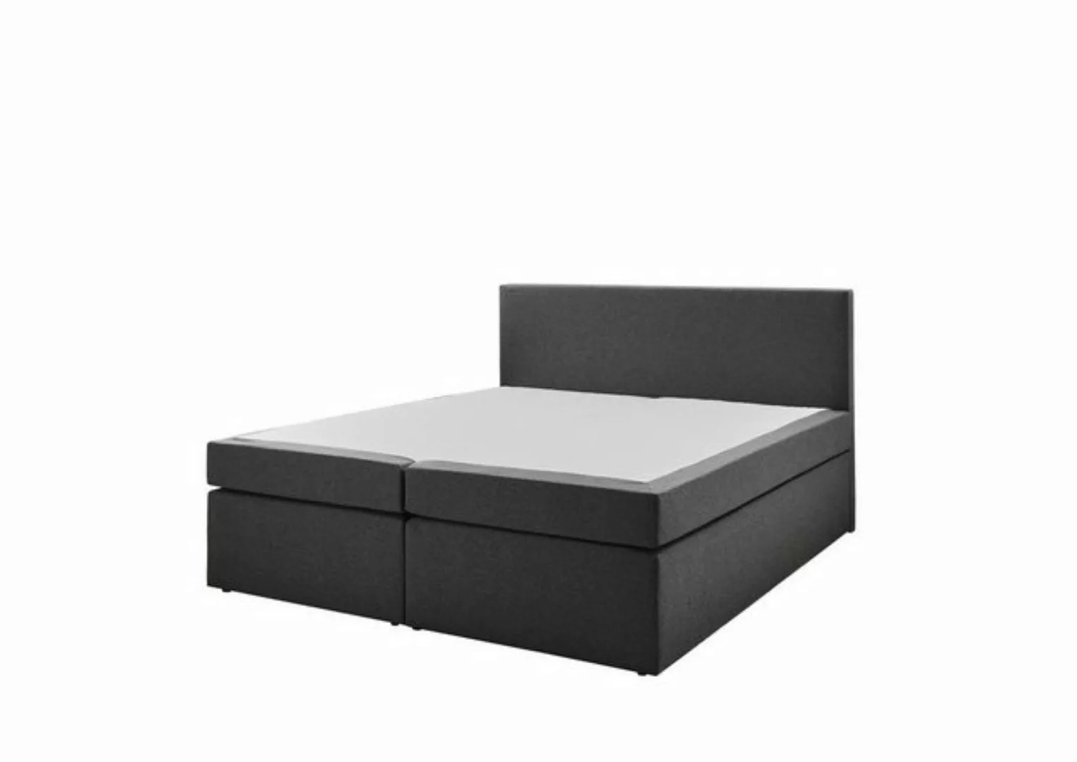 Boxspringbett  Ashbourne ¦ grau ¦ Maße (cm): B: 180 H: 105 Betten > Boxspri günstig online kaufen