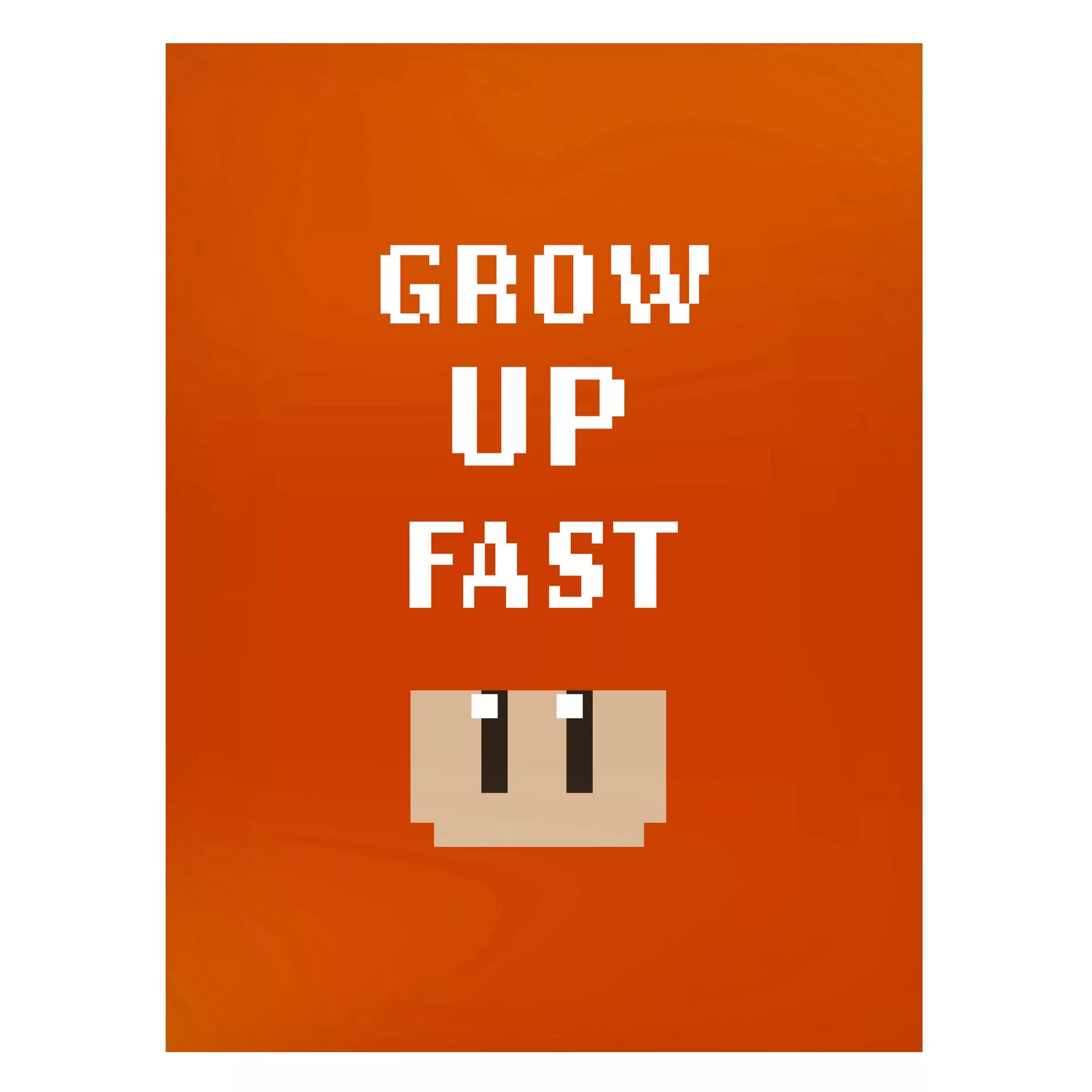 Magnettafel Video Game Grow Up Fast In Red günstig online kaufen