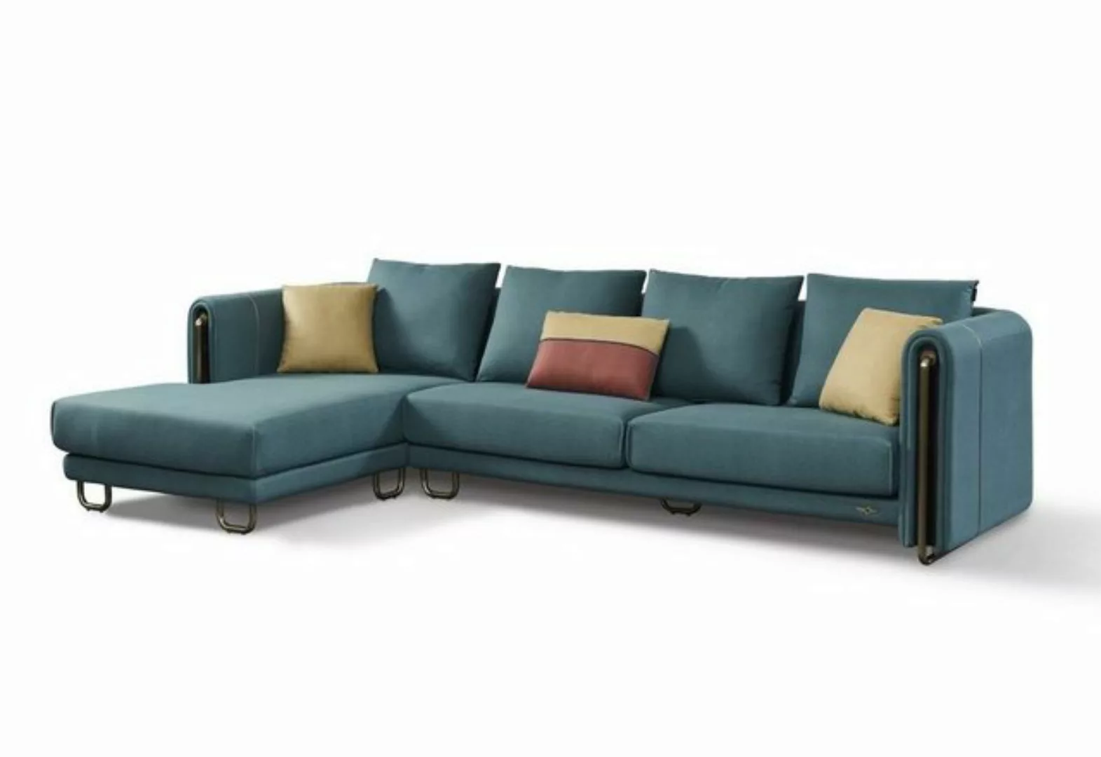 JVmoebel Ecksofa, Moderne Wohnzimmer Möbel Ecksofa Eckcouch Stoffsofa Eckga günstig online kaufen