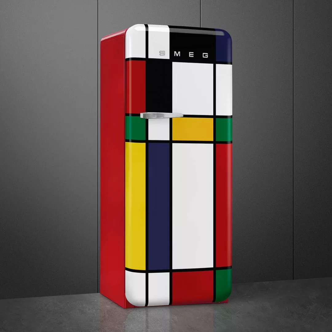 Smeg - FAB28 Multicolour Kühlschrank mit Gefrierfach - mehrfarben/lackiert/ günstig online kaufen
