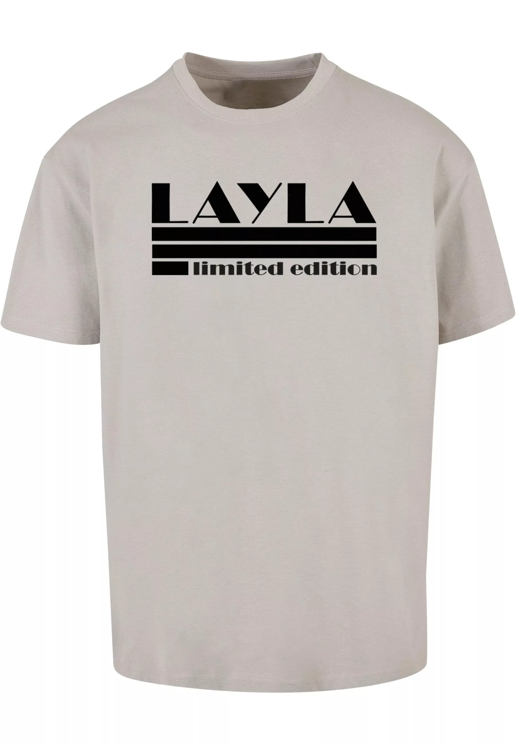 Merchcode T-Shirt "Merchcode Herren Layla - Limited Edition Oversize Tee" günstig online kaufen