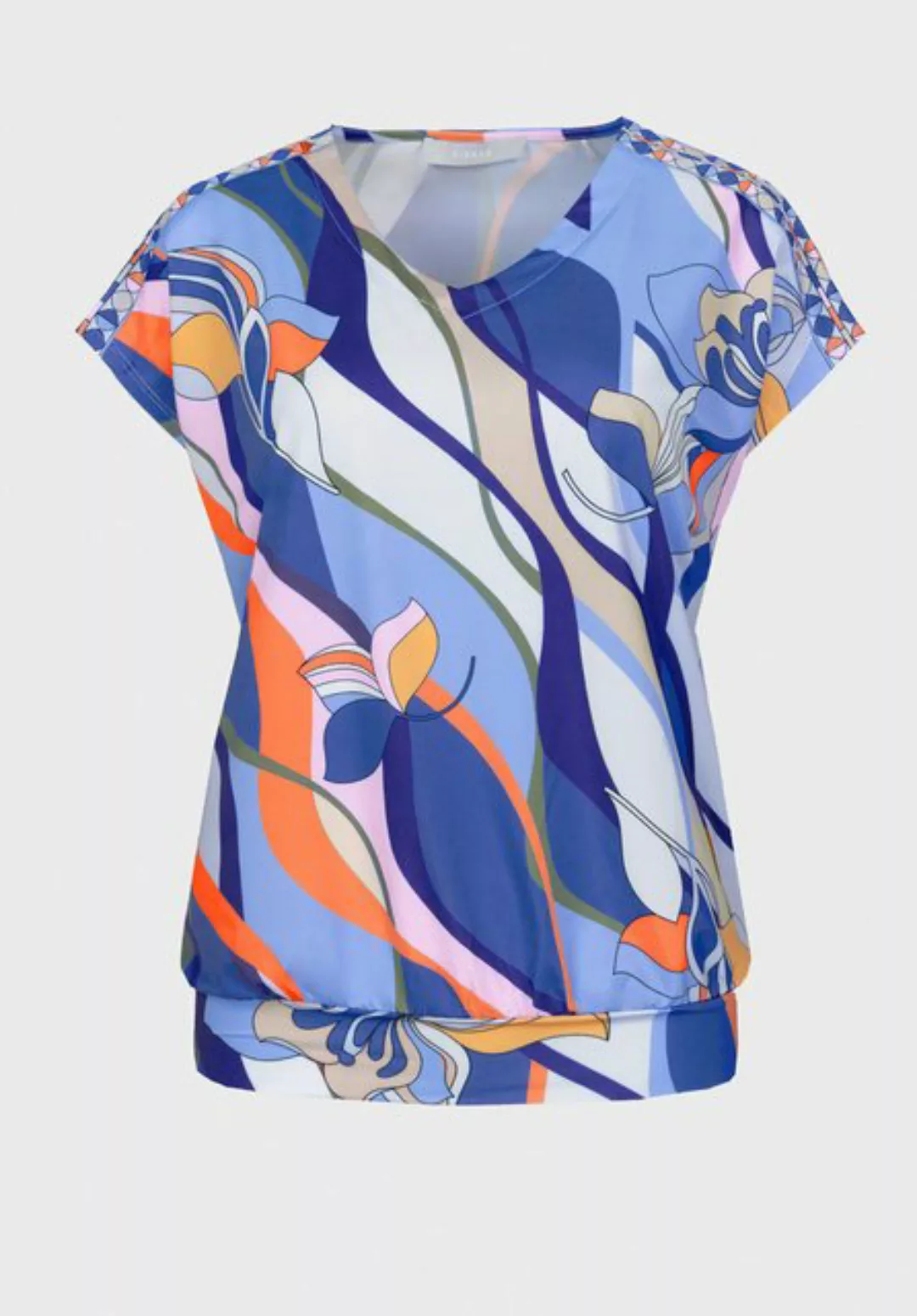bianca Print-Shirt JULIE mit coolem Allover-Dessin in Trendfarben günstig online kaufen
