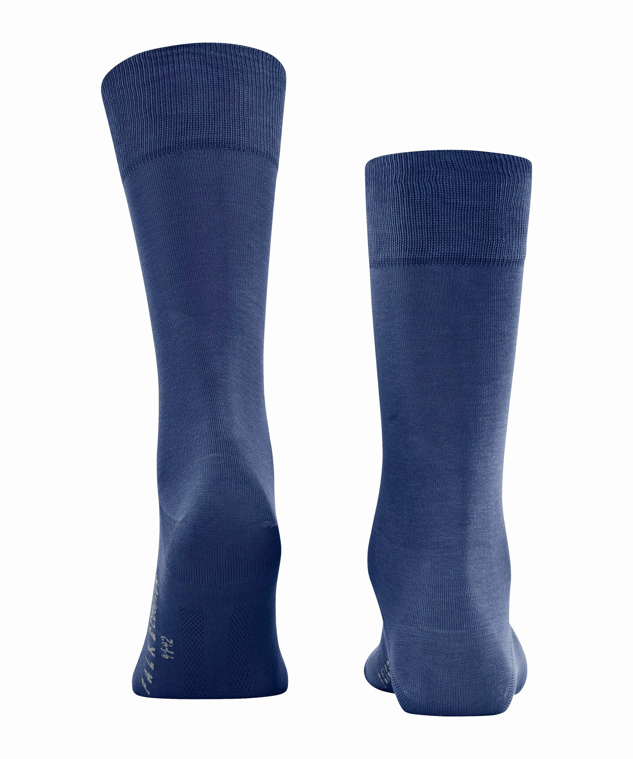 FALKE Cool 24/7 Herren Socken, 45-46, Blau, Uni, Baumwolle, 13230-677806 günstig online kaufen