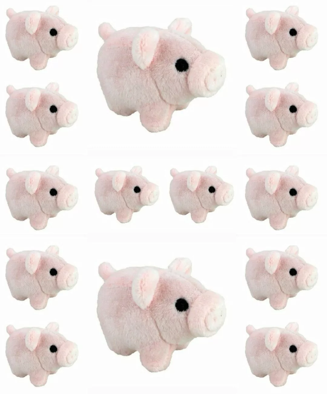 K-Toys Plüschfigur Schwein Mini, Glücksschweinchen, Plüsch, günstig online kaufen