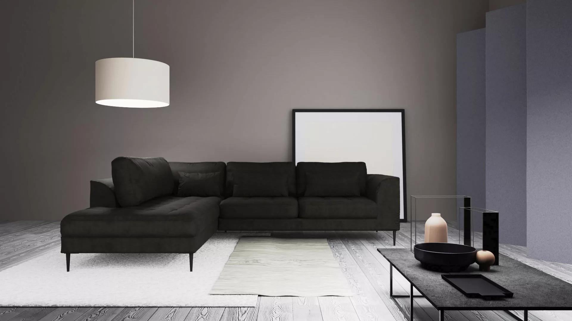 TRENDMANUFAKTUR Ecksofa "Luzi, wahlweise mit Schlaffunktion und Bettkasten, günstig online kaufen