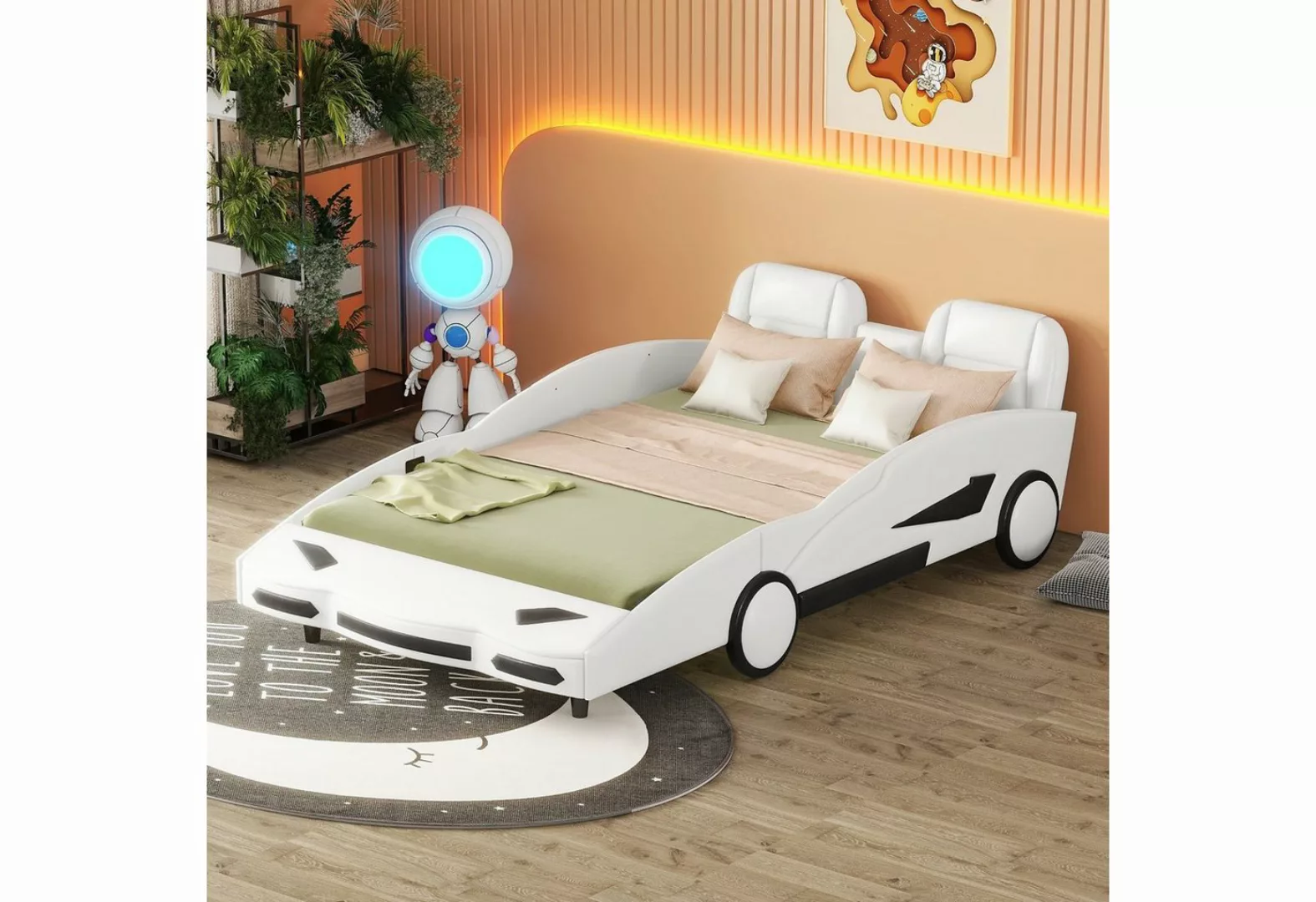 Fangqi Autobett 140x200cm Auto Einzelbett,Kinderbett,geeignet für Männer un günstig online kaufen