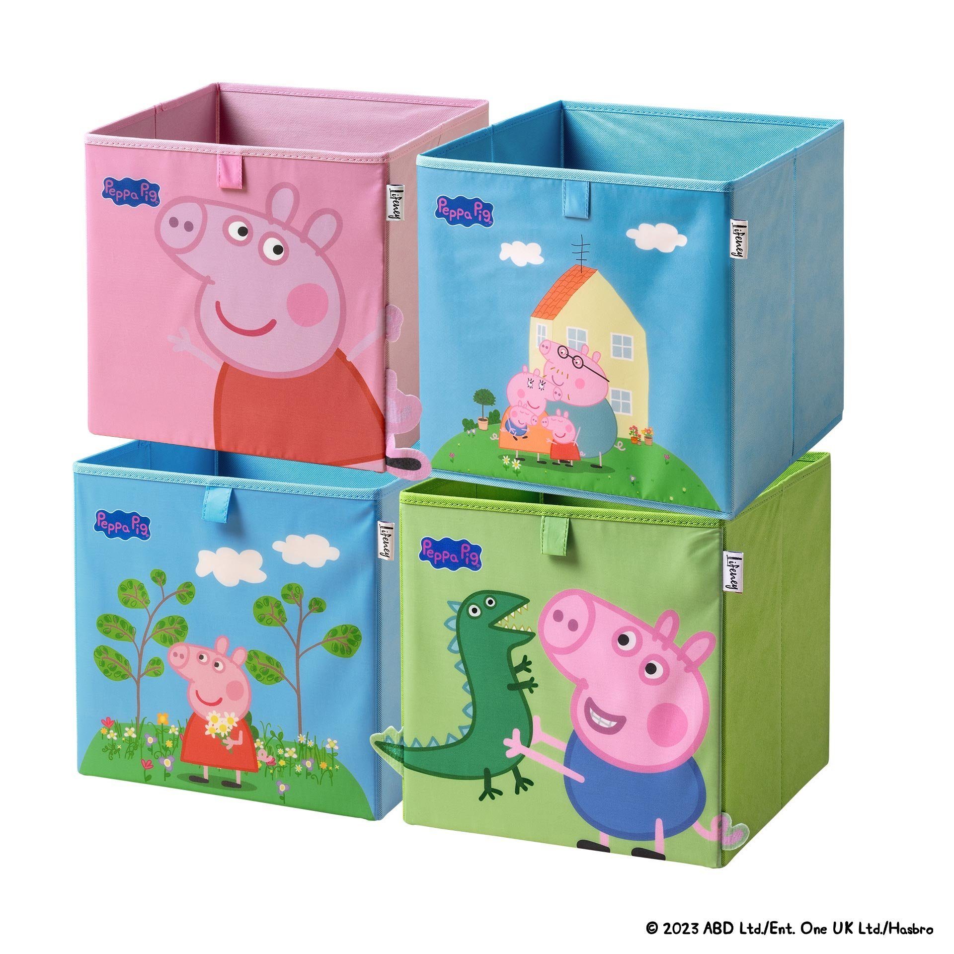 Lifeney Aufbewahrungsbox Peppa Wutz Aufbewahrungsboxen für günstig online kaufen