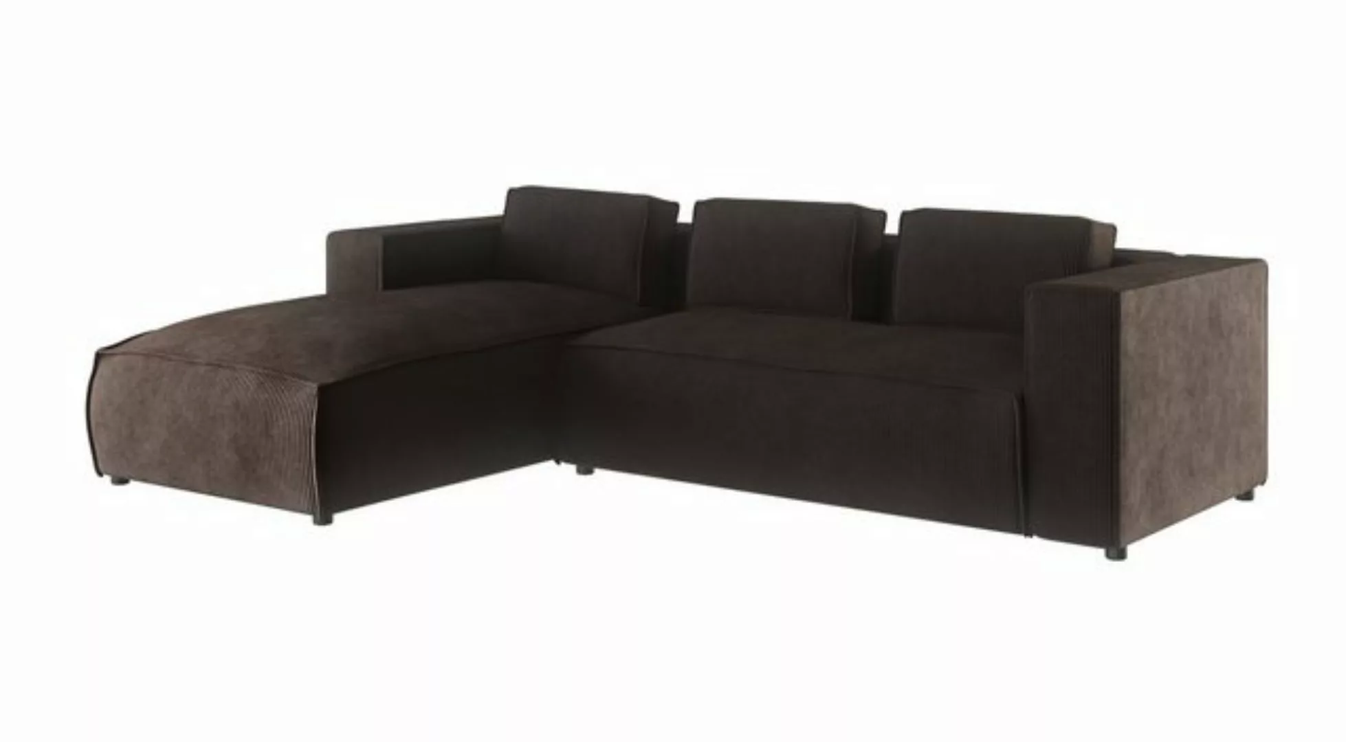 S-Style Möbel Ecksofa Renne, in Moderner Optik, Ottomane links oder rechts günstig online kaufen