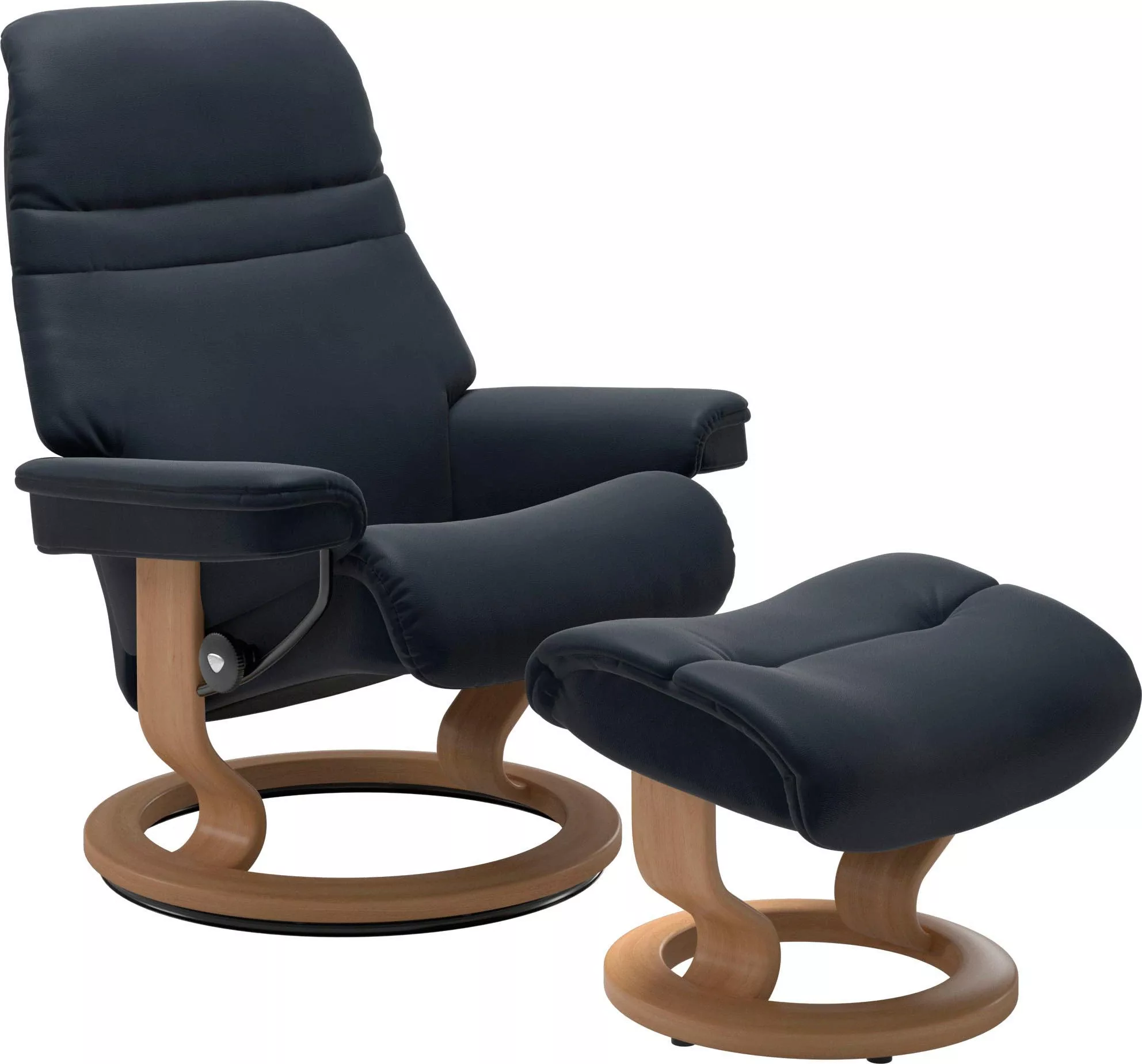 Stressless Relaxsessel "Sunrise", mit Classic Base, Größe M, Gestell Eiche günstig online kaufen