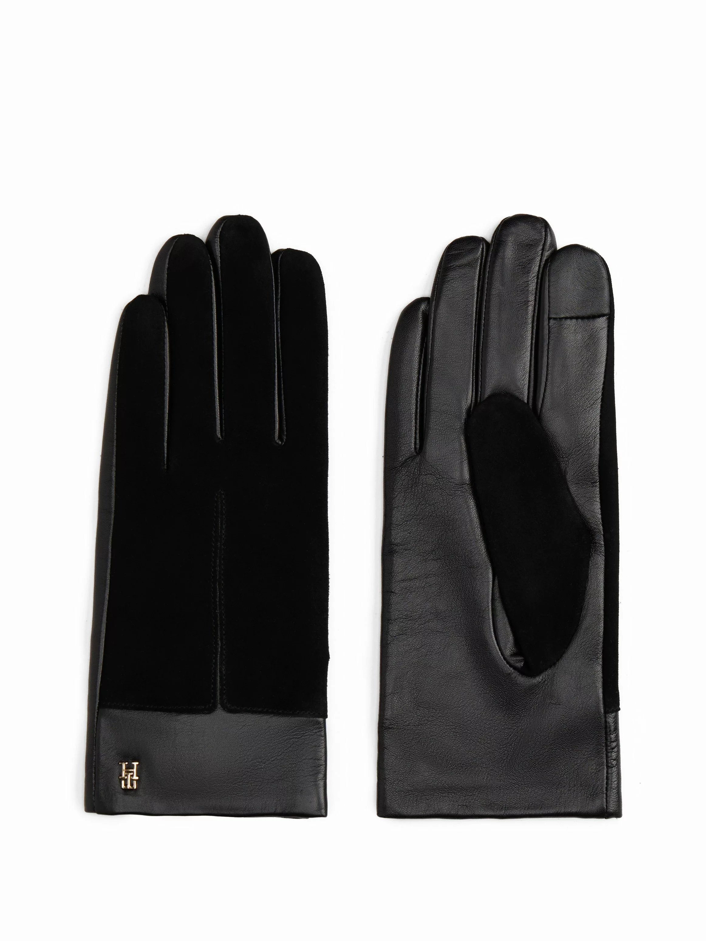 Tommy Hilfiger Lederhandschuhe TH SUEDE LEATHER günstig online kaufen