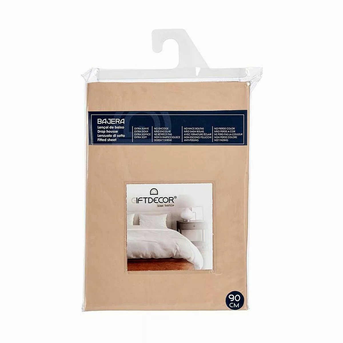 Bettlaken 90 Cm Beige (12 Stück) günstig online kaufen