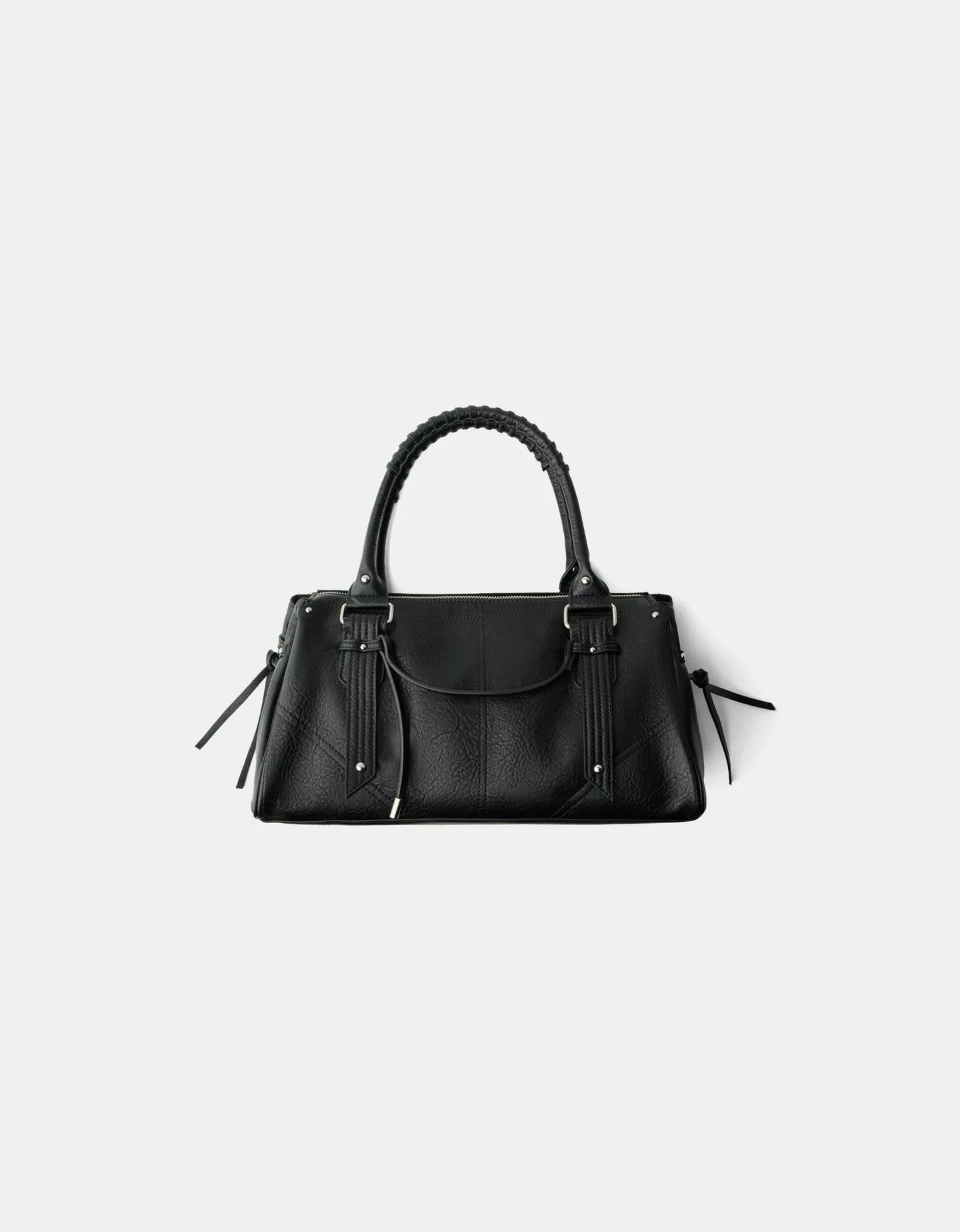 Bershka Bowlingtasche Damen Schwarz günstig online kaufen