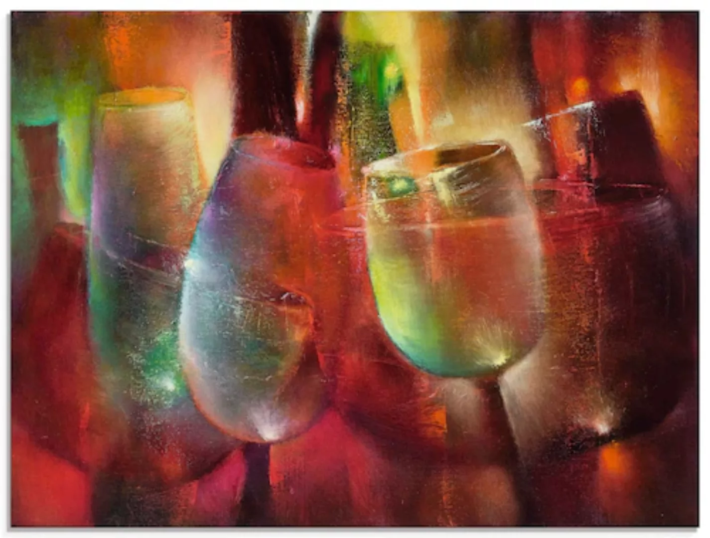 Artland Glasbild "Zu später Stunde II", Getränke, (1 St.), in verschiedenen günstig online kaufen