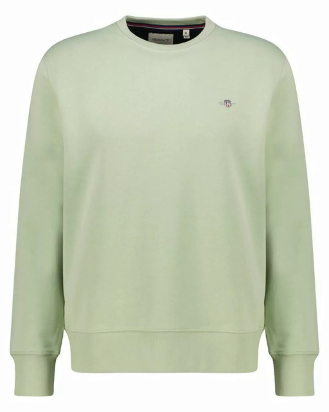 Gant Sweatshirt REG SHIELD C-NECK SWEAT, MILKY MATCHA günstig online kaufen