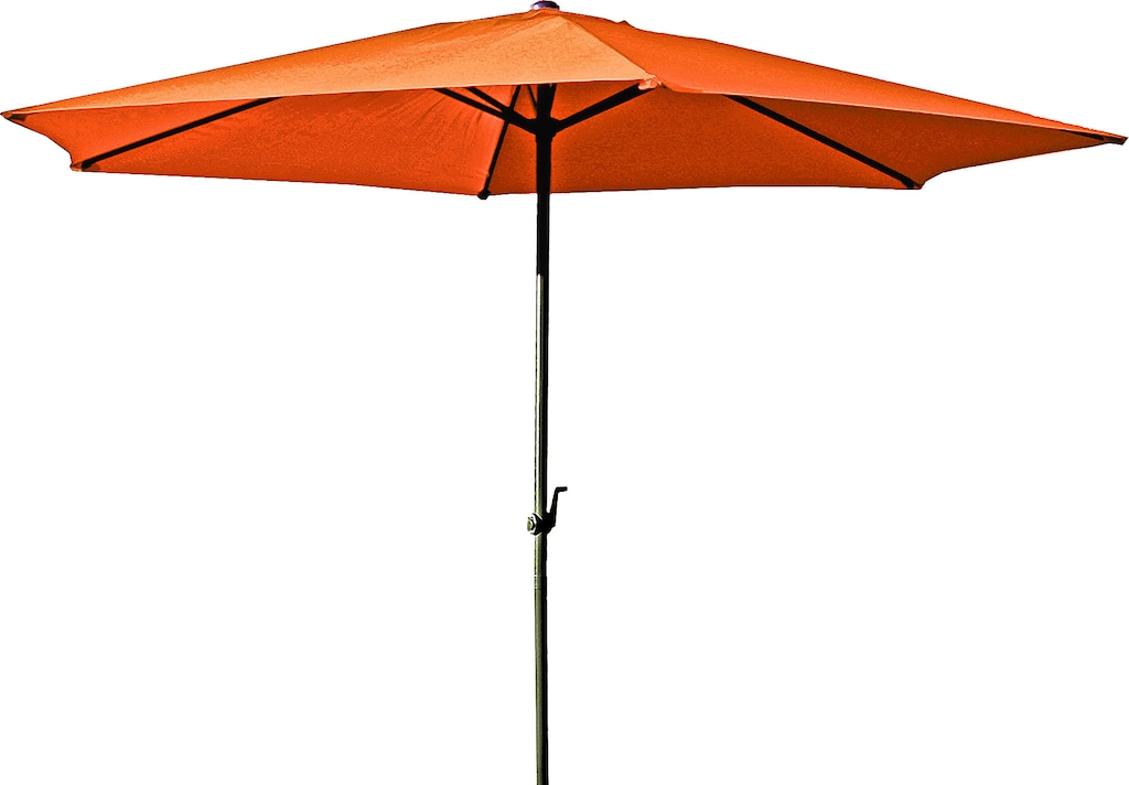 Garden Pleasure Sonnenschirm, Ø 300 cm, terracotta günstig online kaufen