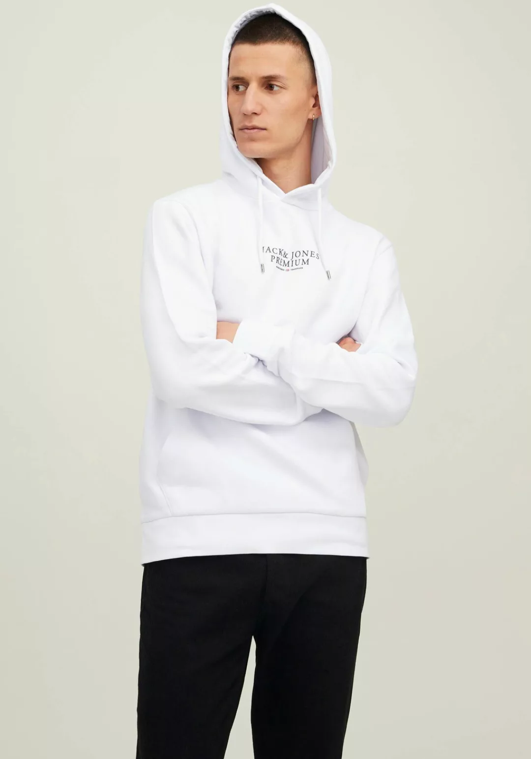 Jack & Jones Herren Hoodie Kapuzenpullover JPRBLUARCHIE- Regular Fit günstig online kaufen