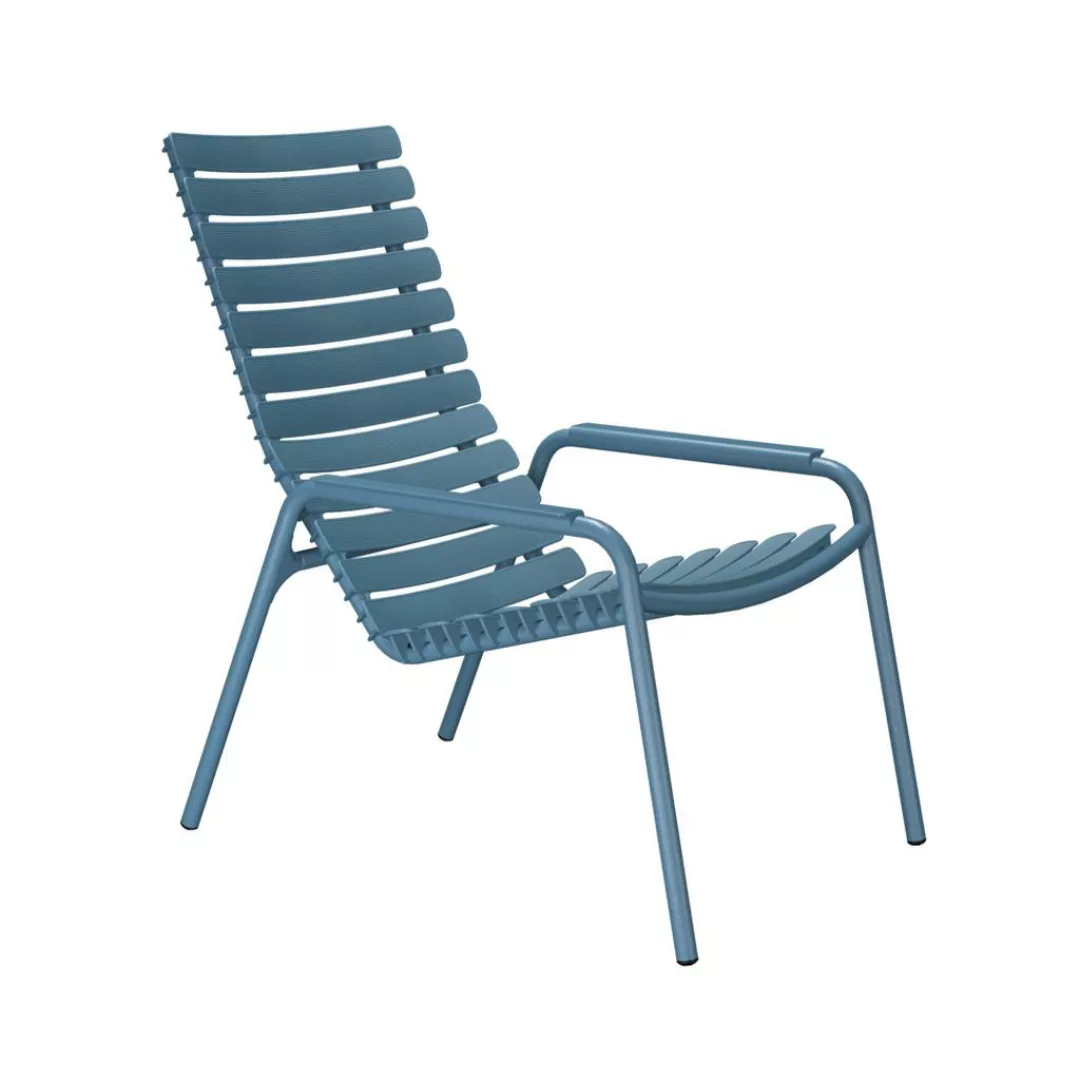 ReCLIPS Outdoor Loungestuhl Aluminium sky blau günstig online kaufen