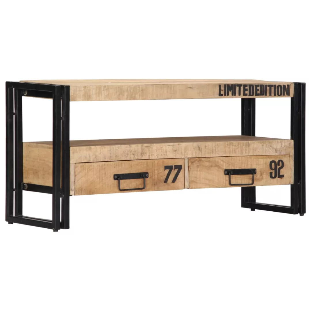 Tv-schrank 100 X 30 X 45 Cm Massivholz Mango günstig online kaufen