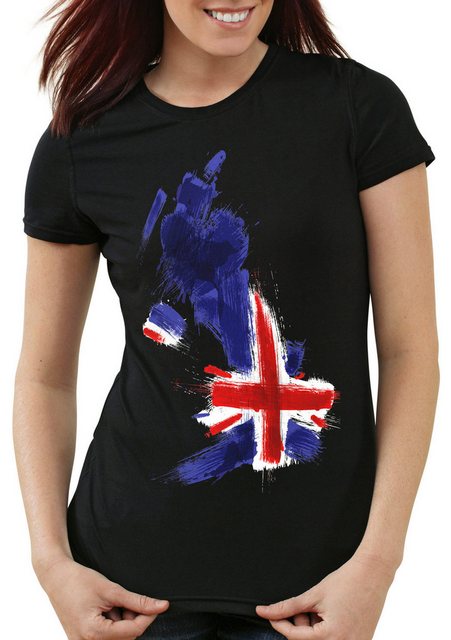 style3 T-Shirt Flagge England Fußball Sport Great Britain WM EM Fahne günstig online kaufen