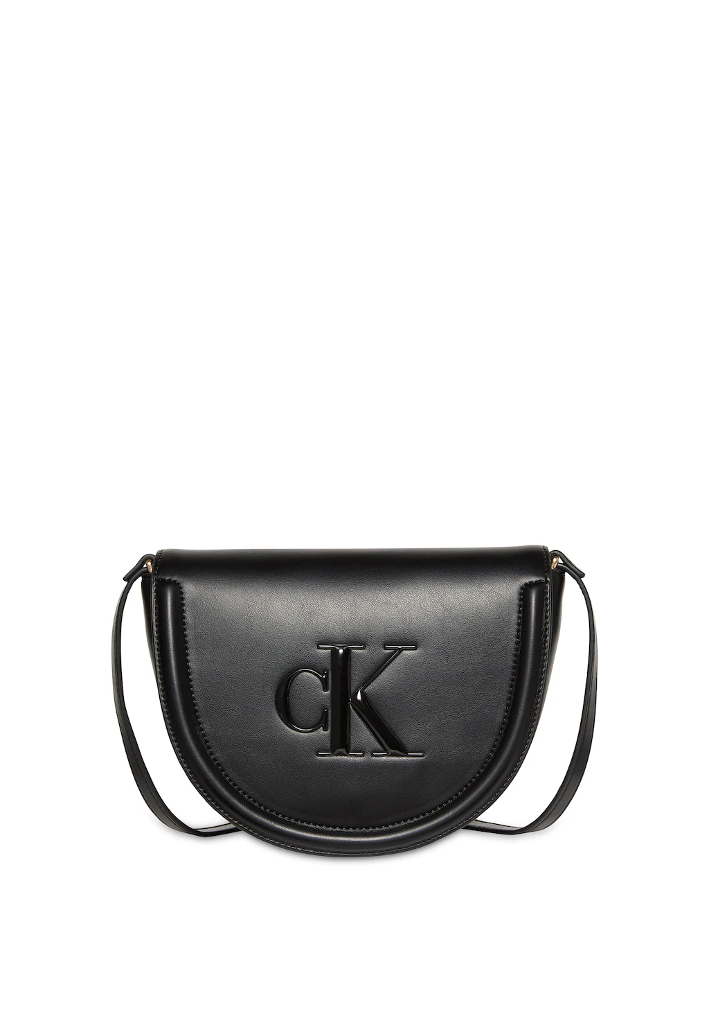 Calvin Klein Umhängetasche "RAISED CK SADDLE CROSSBODY", Damen Schultertasc günstig online kaufen