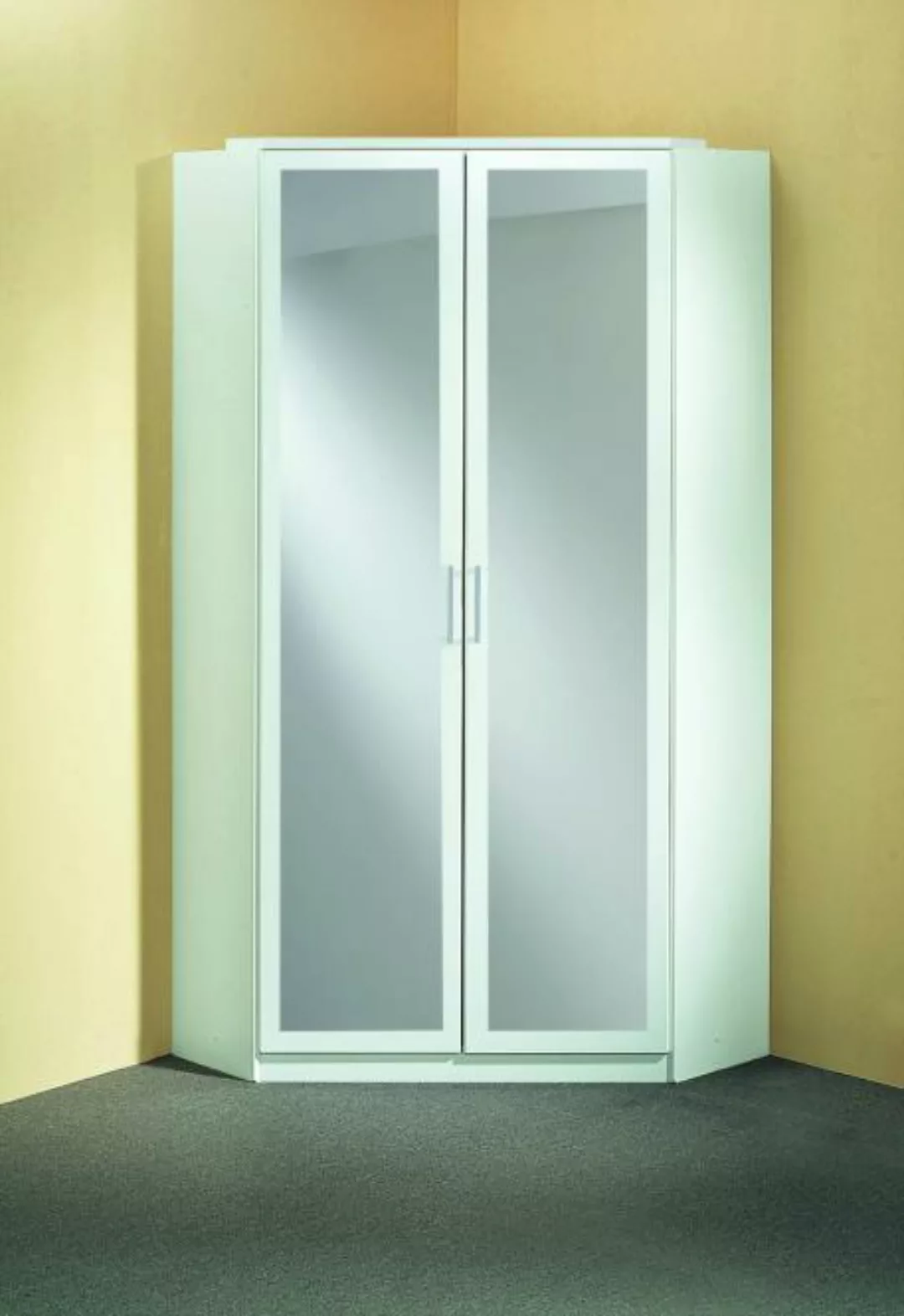 freiraum Kleiderschrank in Weiß mit 2 Türen und 8 Einlegeböden (B/H/T: 95x1 günstig online kaufen