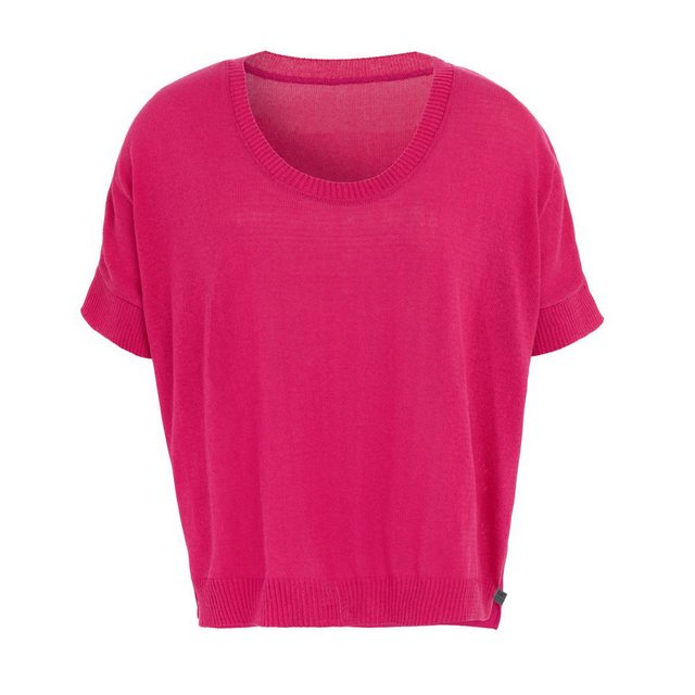 Knit Factory T-Shirt Senna Gestricktes Top Fuchsia 36/44 (1-tlg) günstig online kaufen