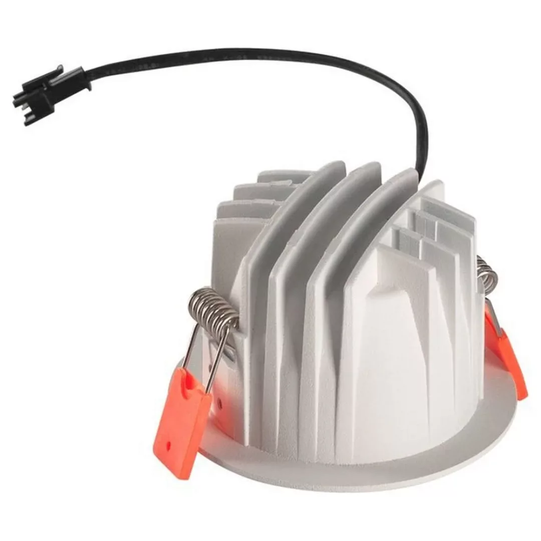 LED Einbaustrahler Numinos in Weiß 8,6W 730lm 3000K 40° günstig online kaufen