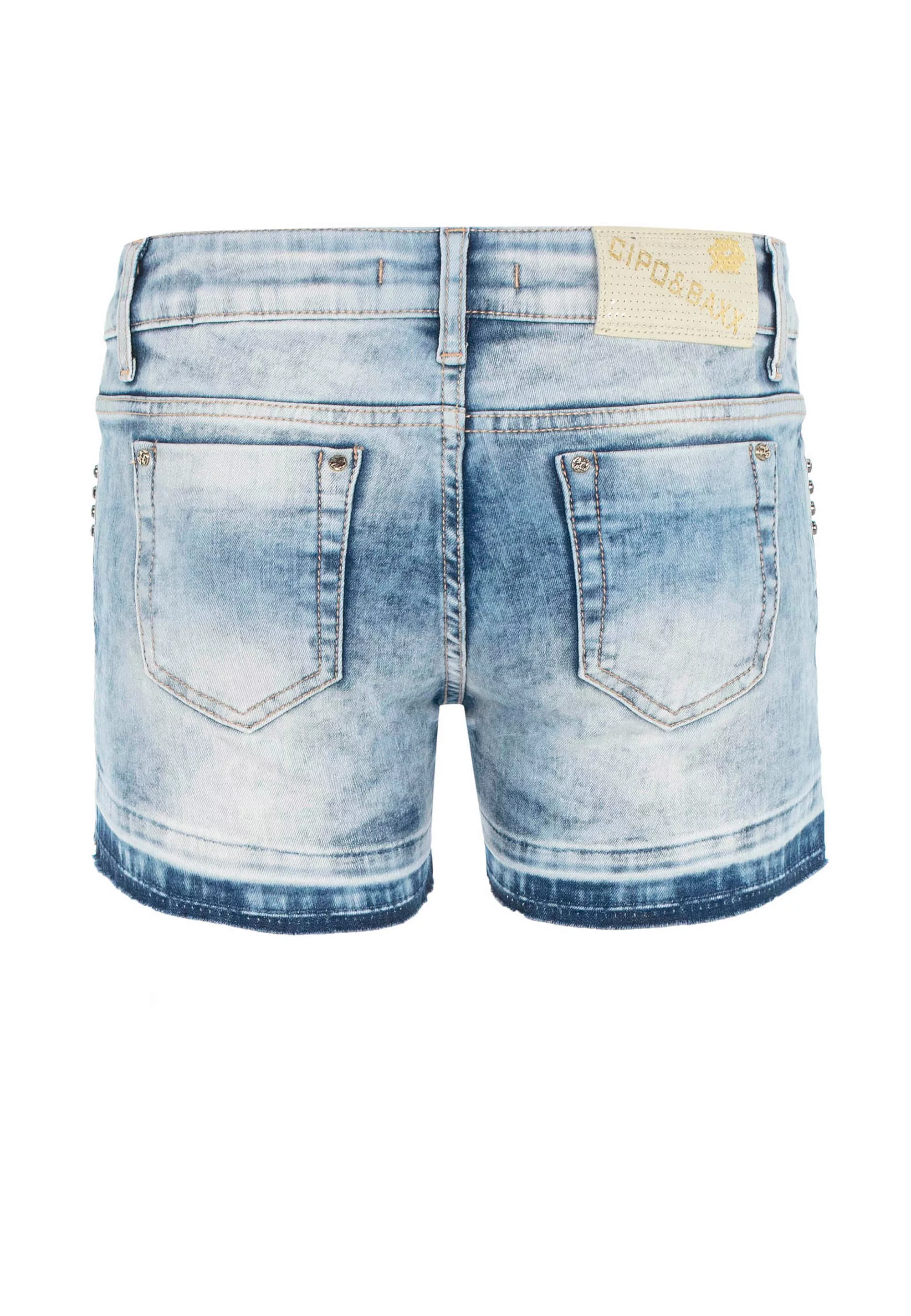 Cipo & Baxx Shorts, im ausgefallenen Look günstig online kaufen