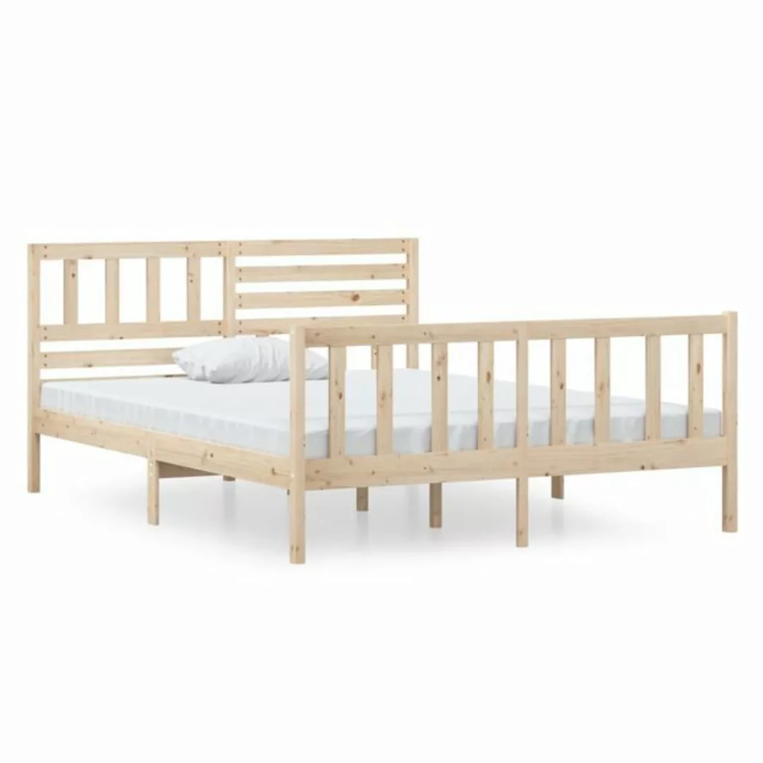 furnicato Bett Massivholzbett 120x190 cm günstig online kaufen