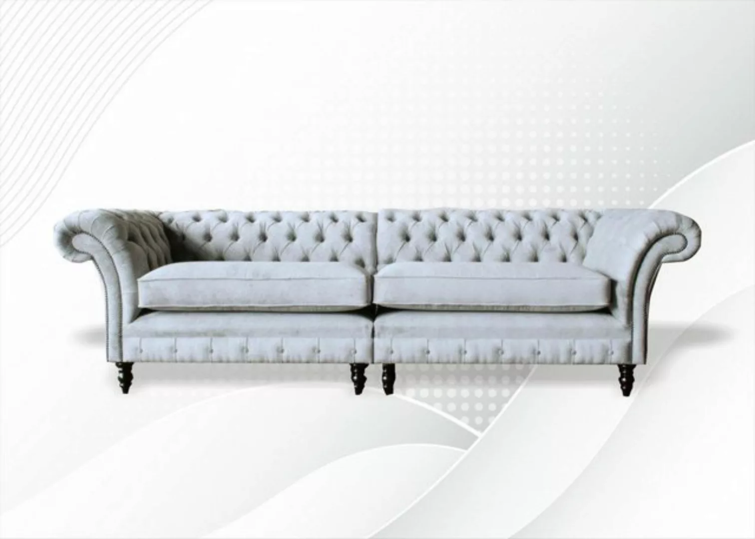 JVmoebel Chesterfield-Sofa, Sofa Couch Stoff Polster Sofas Couchen Wohnzimm günstig online kaufen