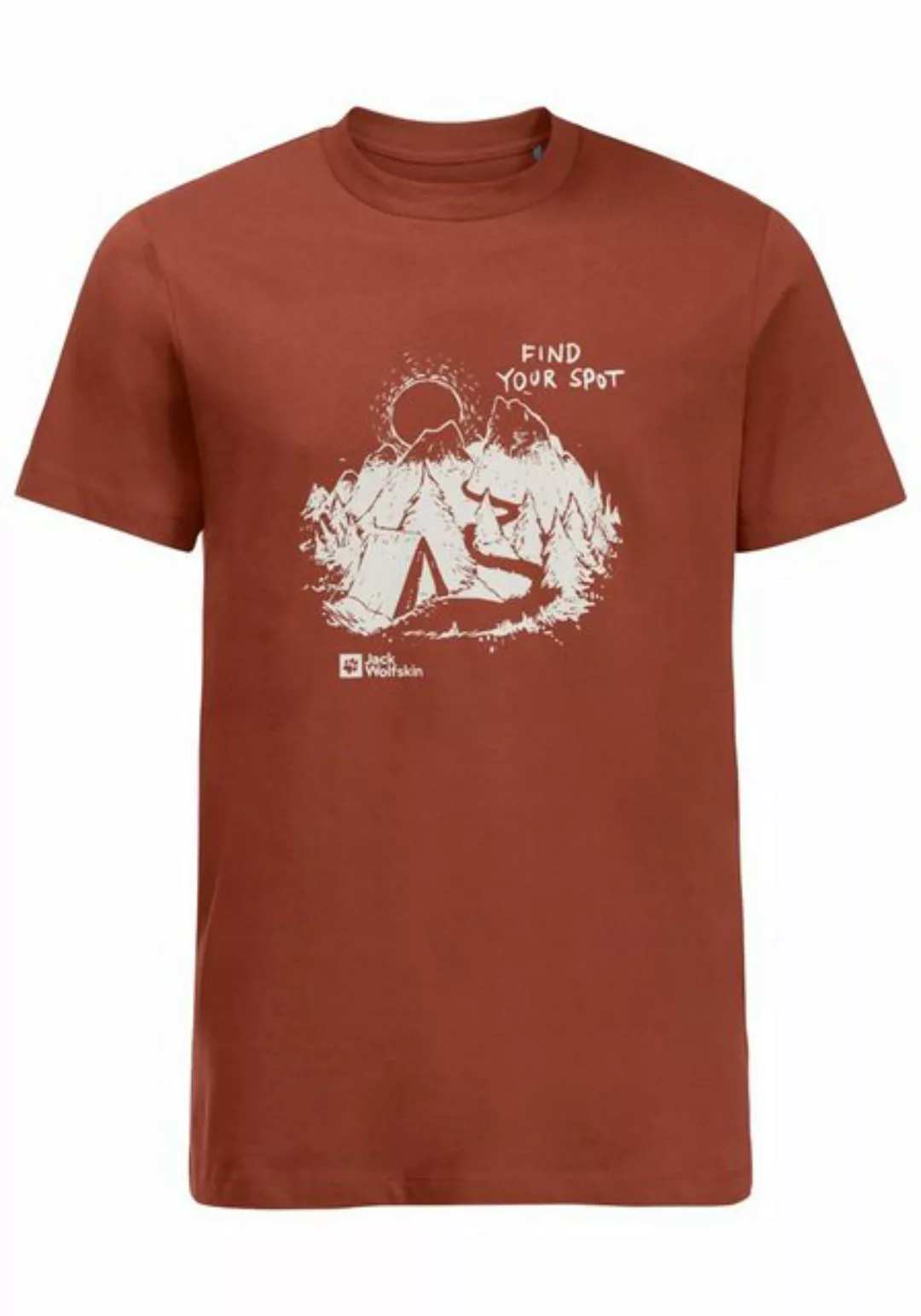 Jack Wolfskin T-Shirt "FIND YOUR SPOT T M" günstig online kaufen