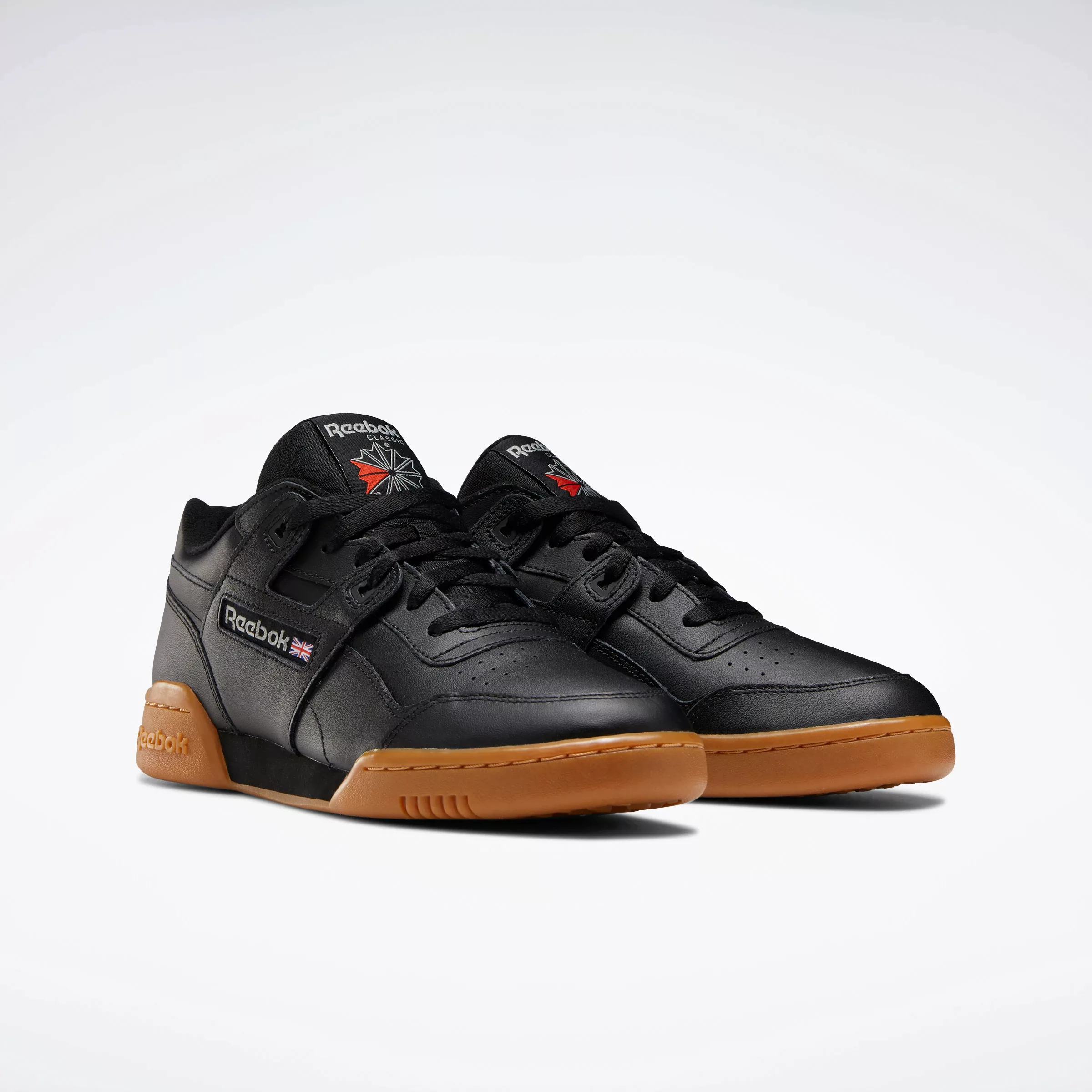 Reebok Classics Workout Plus Sportschuhe EU 40 Black / Carbon / Classic Red günstig online kaufen