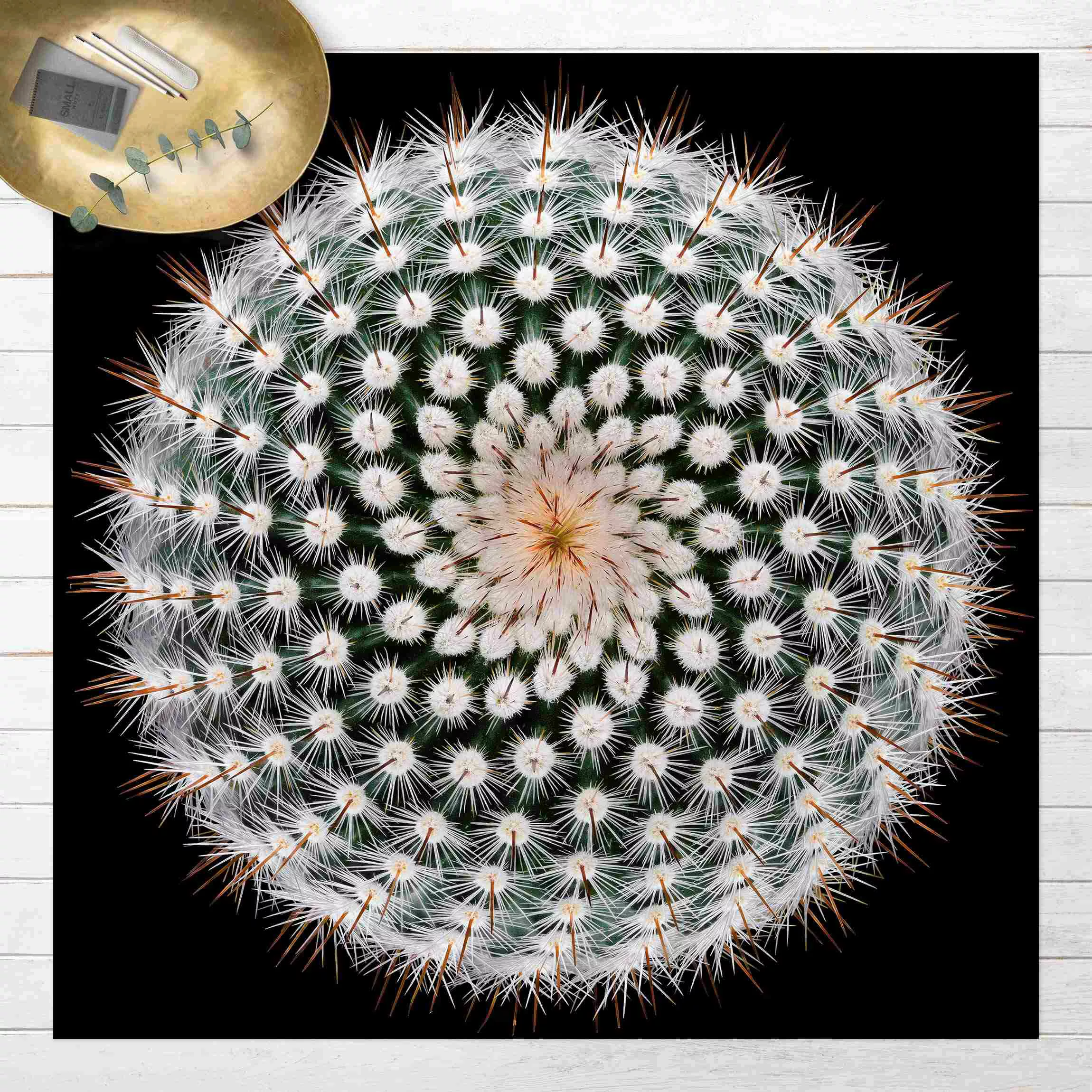 Vinyl-Teppich Kaktusblüte günstig online kaufen
