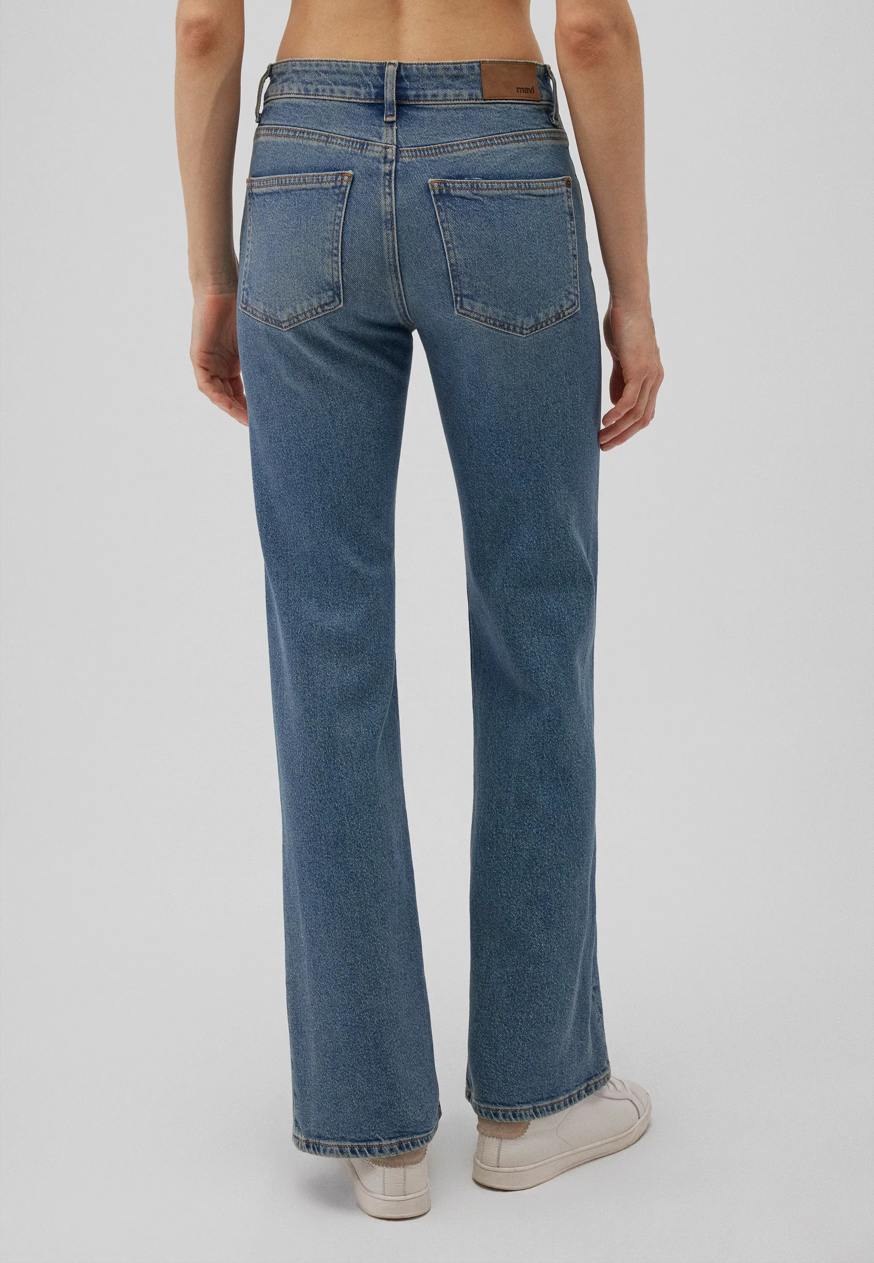 Mavi Loose-fit-Jeans "IBIZA", All Blue Straight Leg Jeans günstig online kaufen