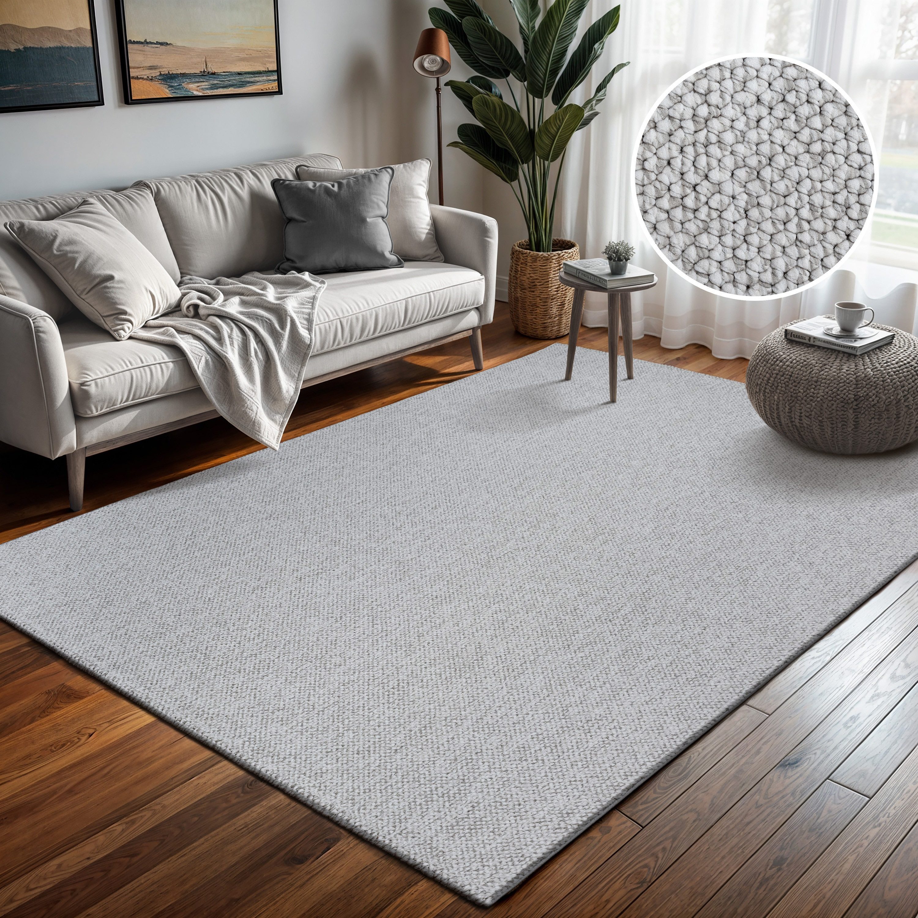 Sanat Teppich »Lora Plus, auch als Läufer«, rechteckig, 5 mm Höhe, Kurzflor günstig online kaufen