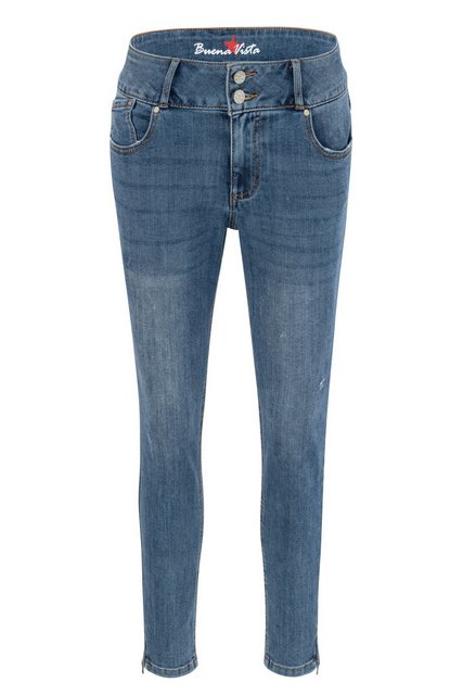 Buena Vista 5-Pocket-Jeans - Jeans mit Destroyed-Effekten -  Tummyless V 7/ günstig online kaufen