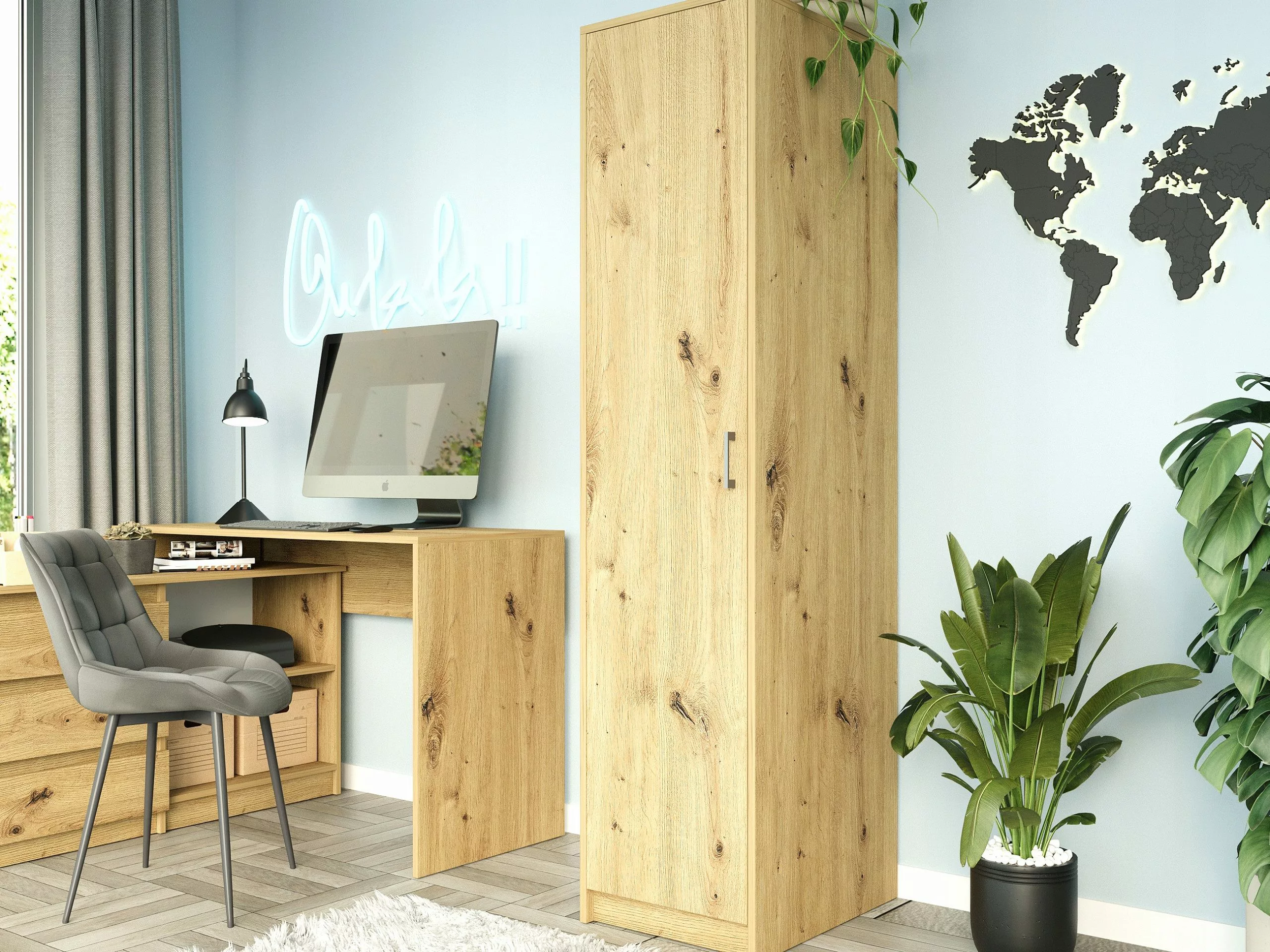Home Collective Kleiderschrank Moderne mit 1 günstig online kaufen