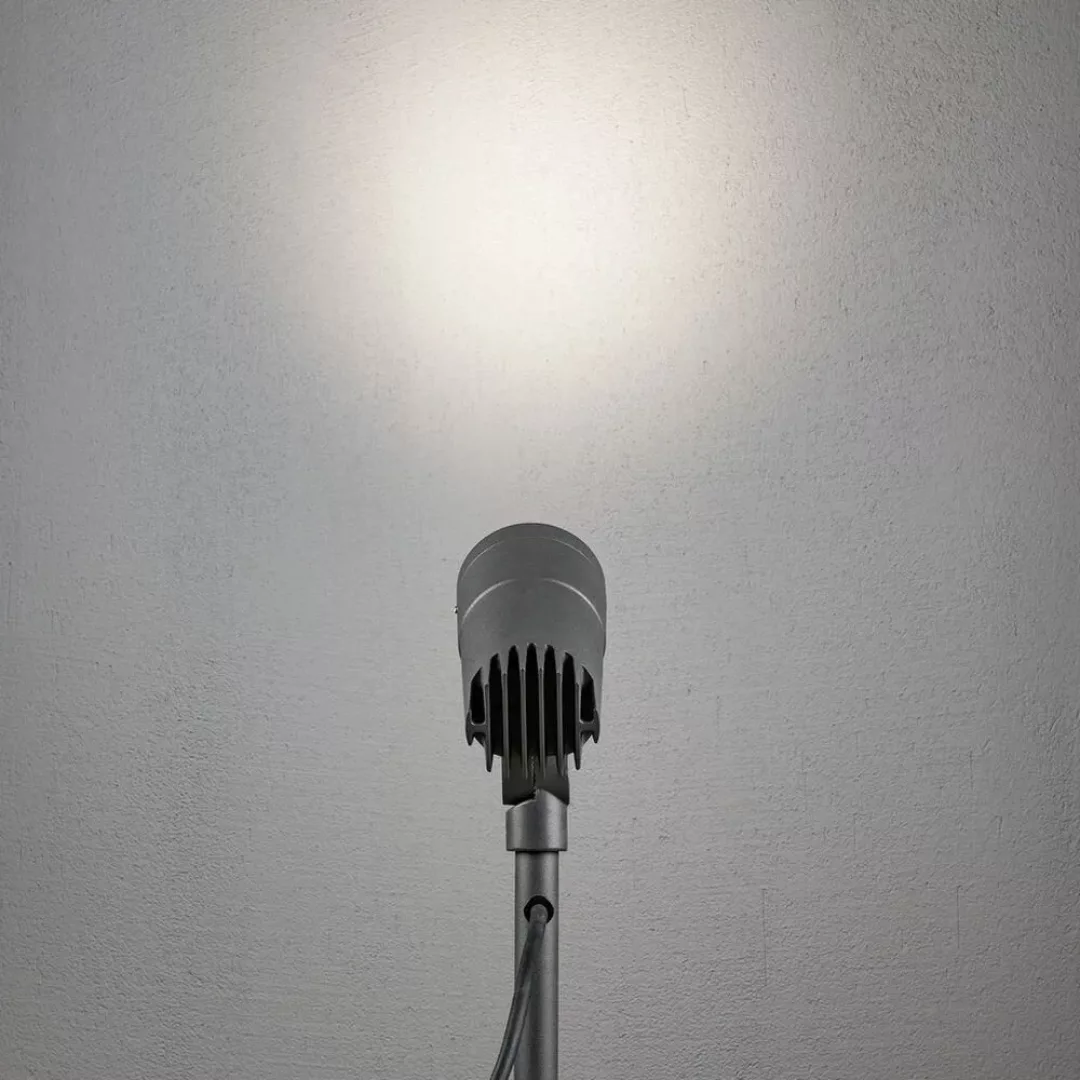 LED Erdspießleuchte Andria aus Aluminium in Anthrazit günstig online kaufen