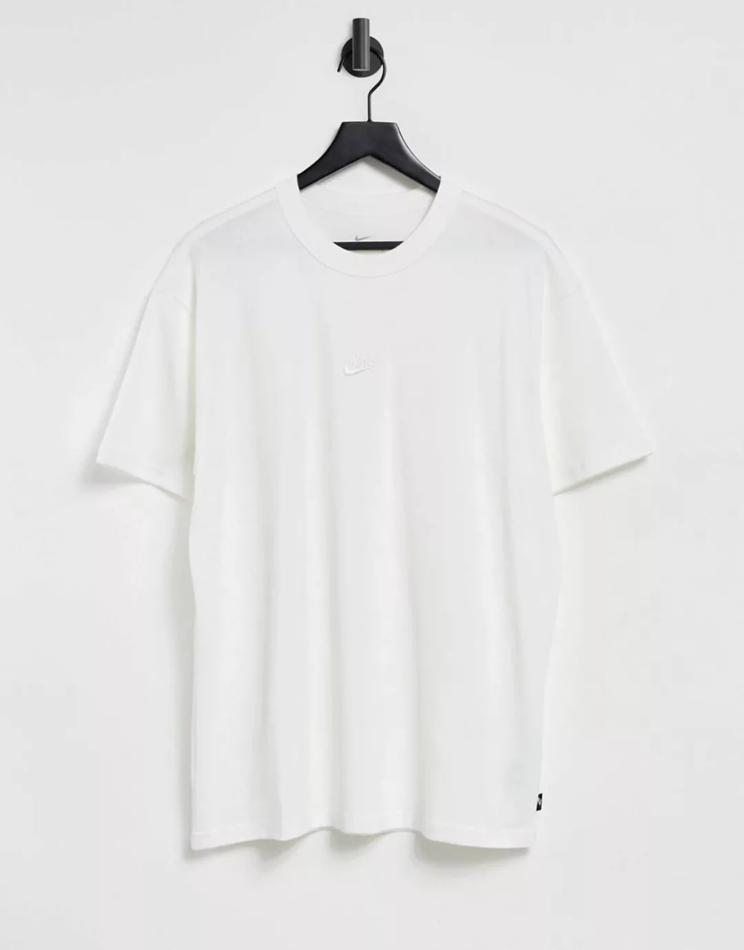 Nike – Oversize-T-Shirt in Weiß günstig online kaufen