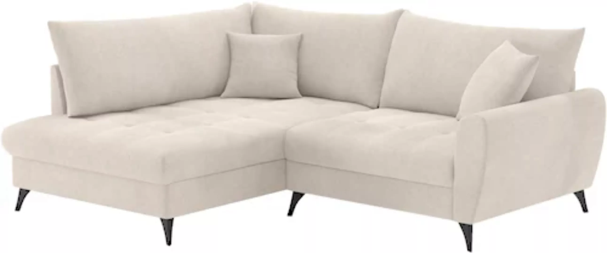 Mr. Couch Ecksofa "Blackburn II, L-Form", Mit Kaltschaumpolsterung bis 140 günstig online kaufen