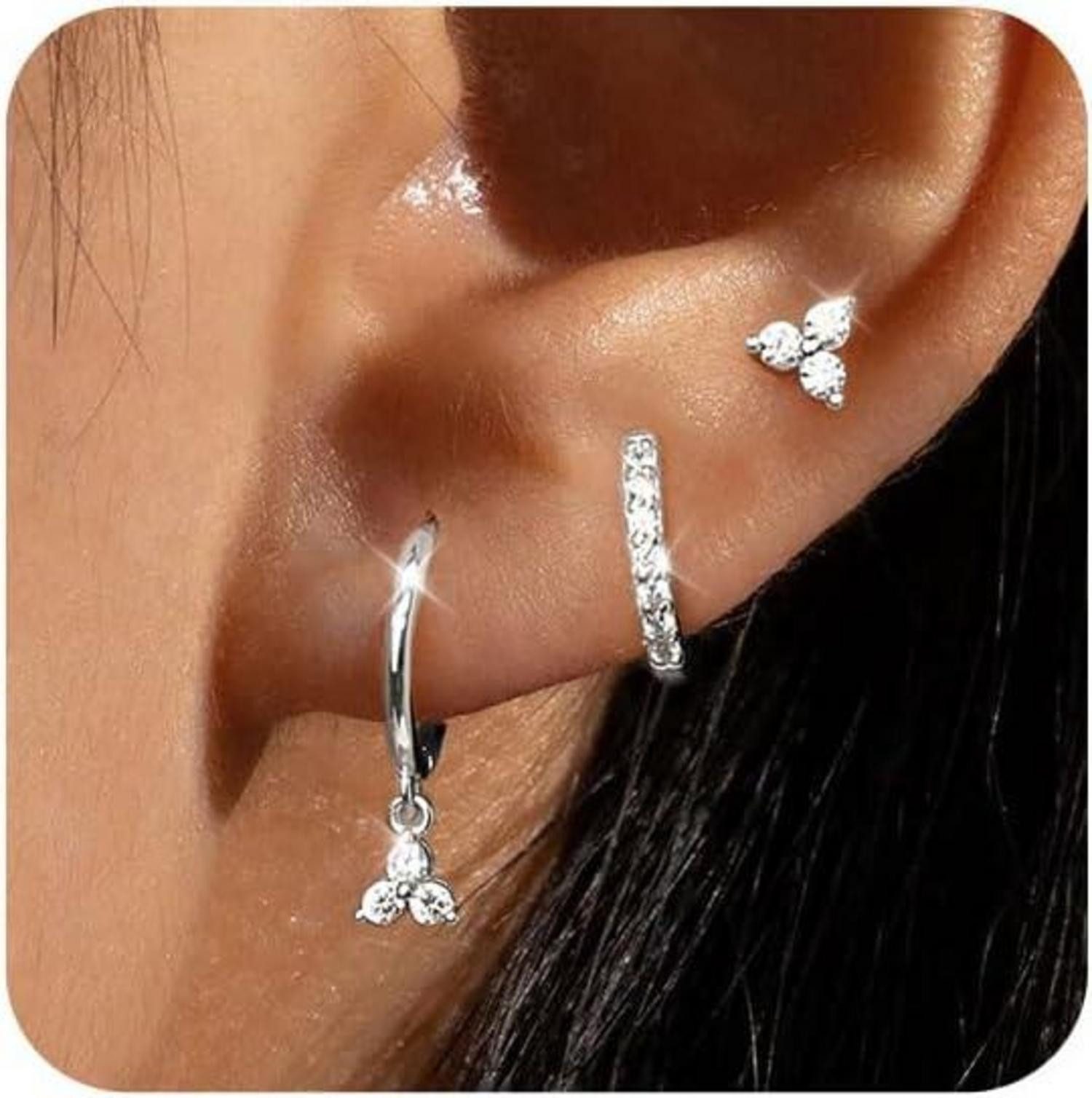 LuxusKollektion Schmuckset Ohrringe Set Silber 925 günstig online kaufen